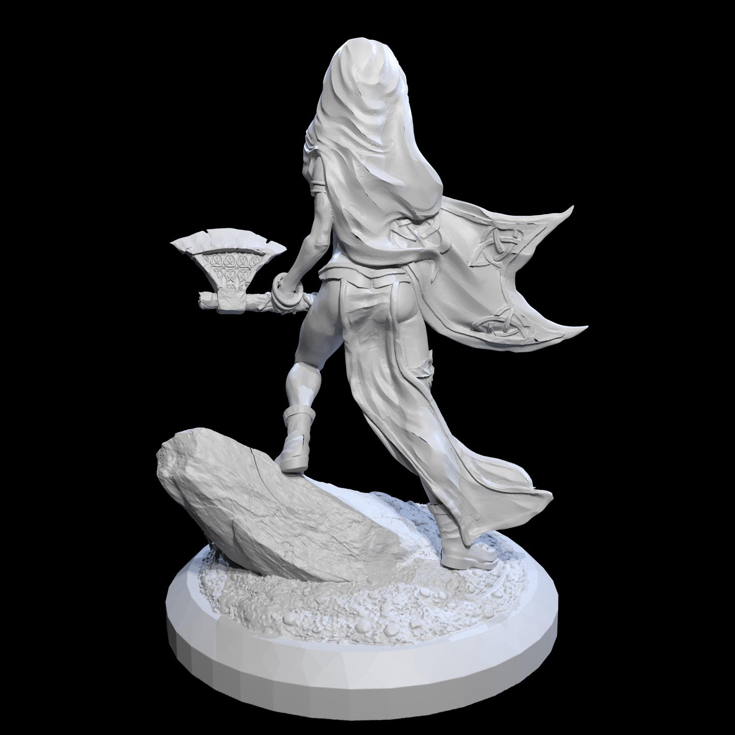 Axe Class: The Noble Student - Nomad Sculpts - 28mm / 32mm / 36mm / 75mm