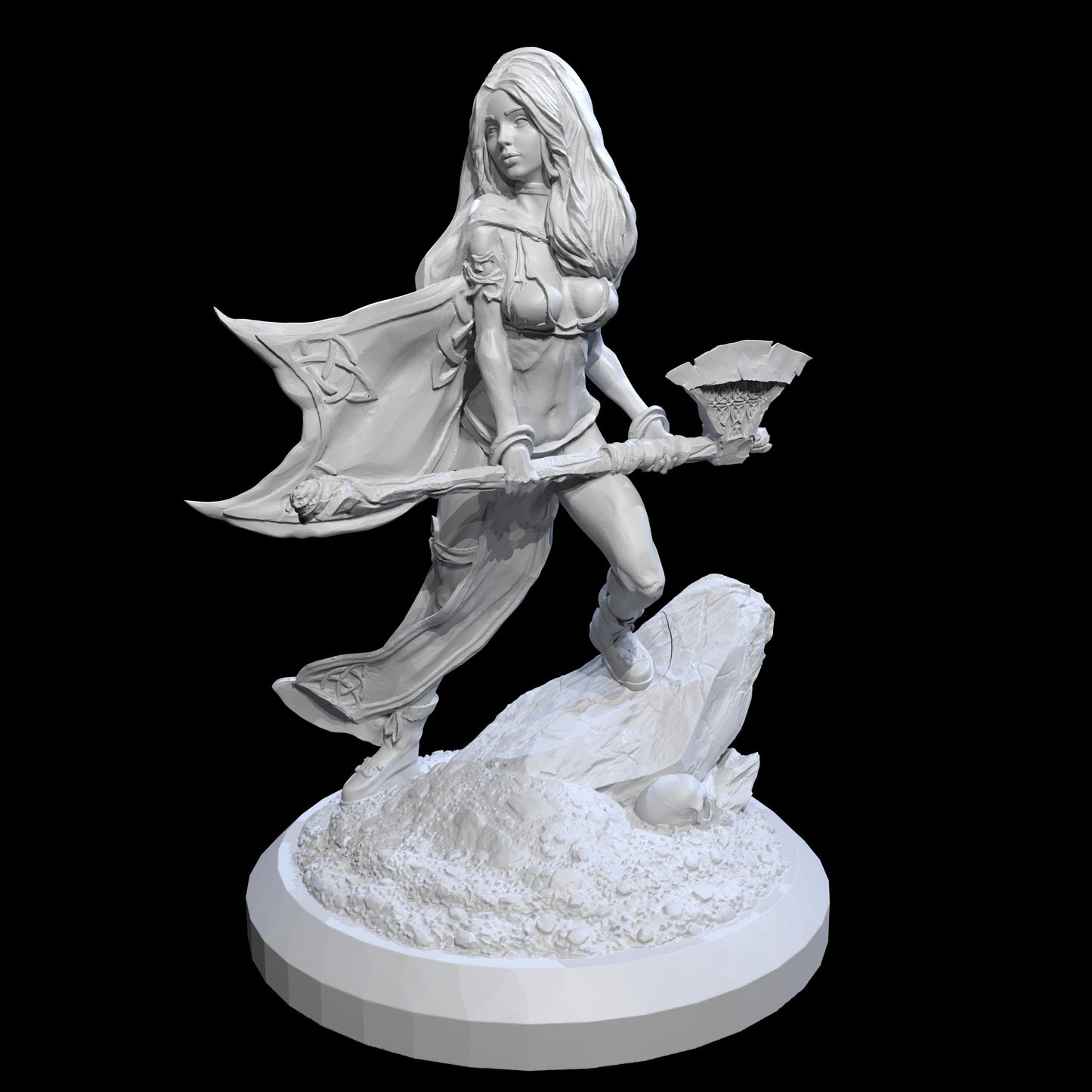 Axe Class: The Noble Student - Nomad Sculpts - 28mm / 32mm / 36mm / 75mm