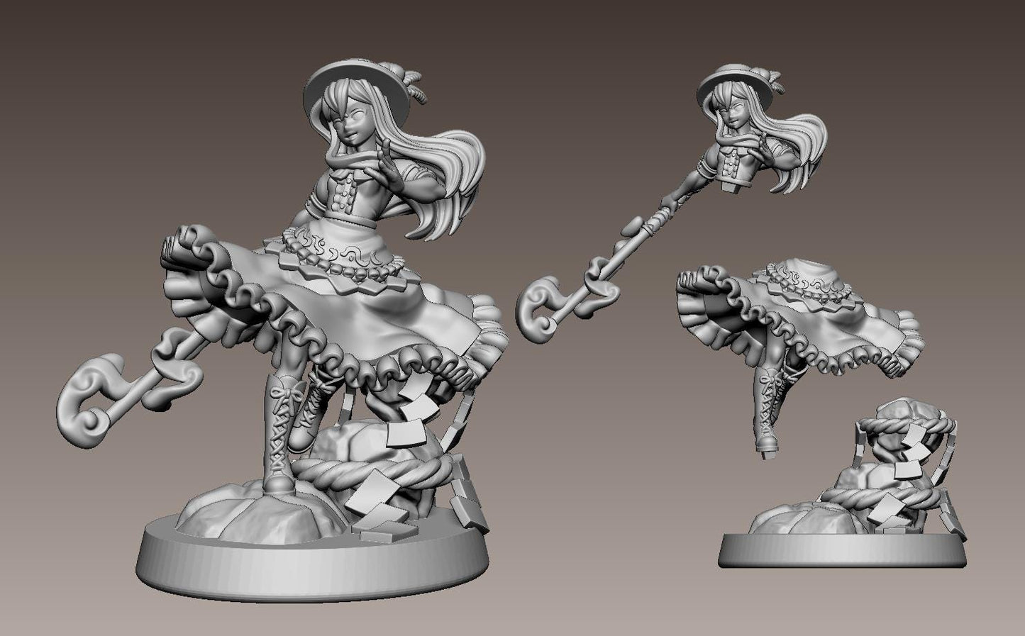 Momoko Miniature - LPOMC - 28mm / 32mm / 36mm / 75mm