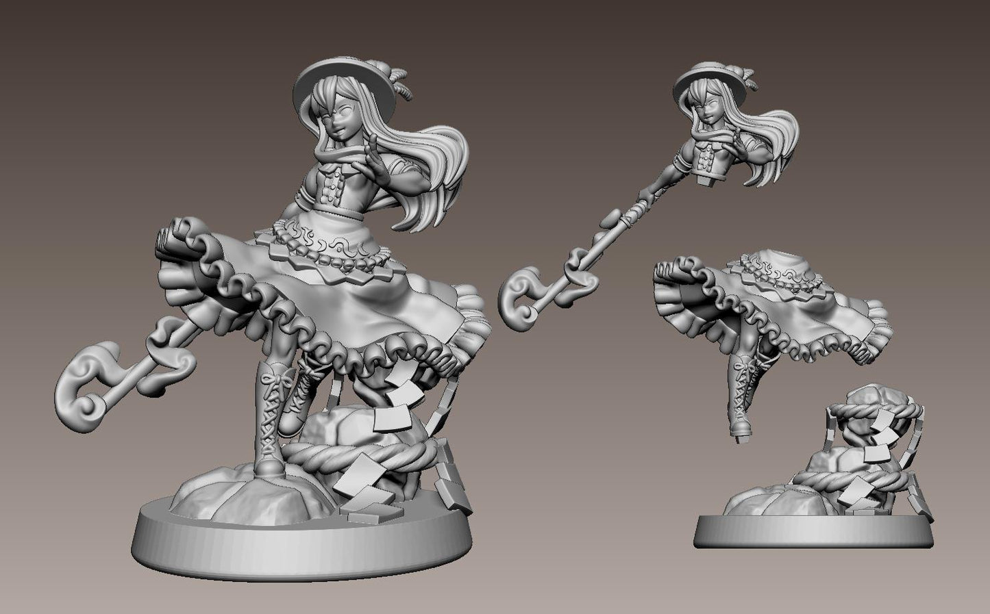 Momoko Miniature - LPOMC - 28mm / 32mm / 36mm / 75mm