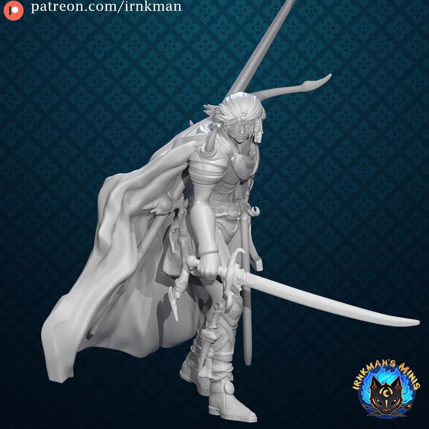 Rose Knight Miniature - Irnkman's Minis - 28mm / 32mm / 36mm