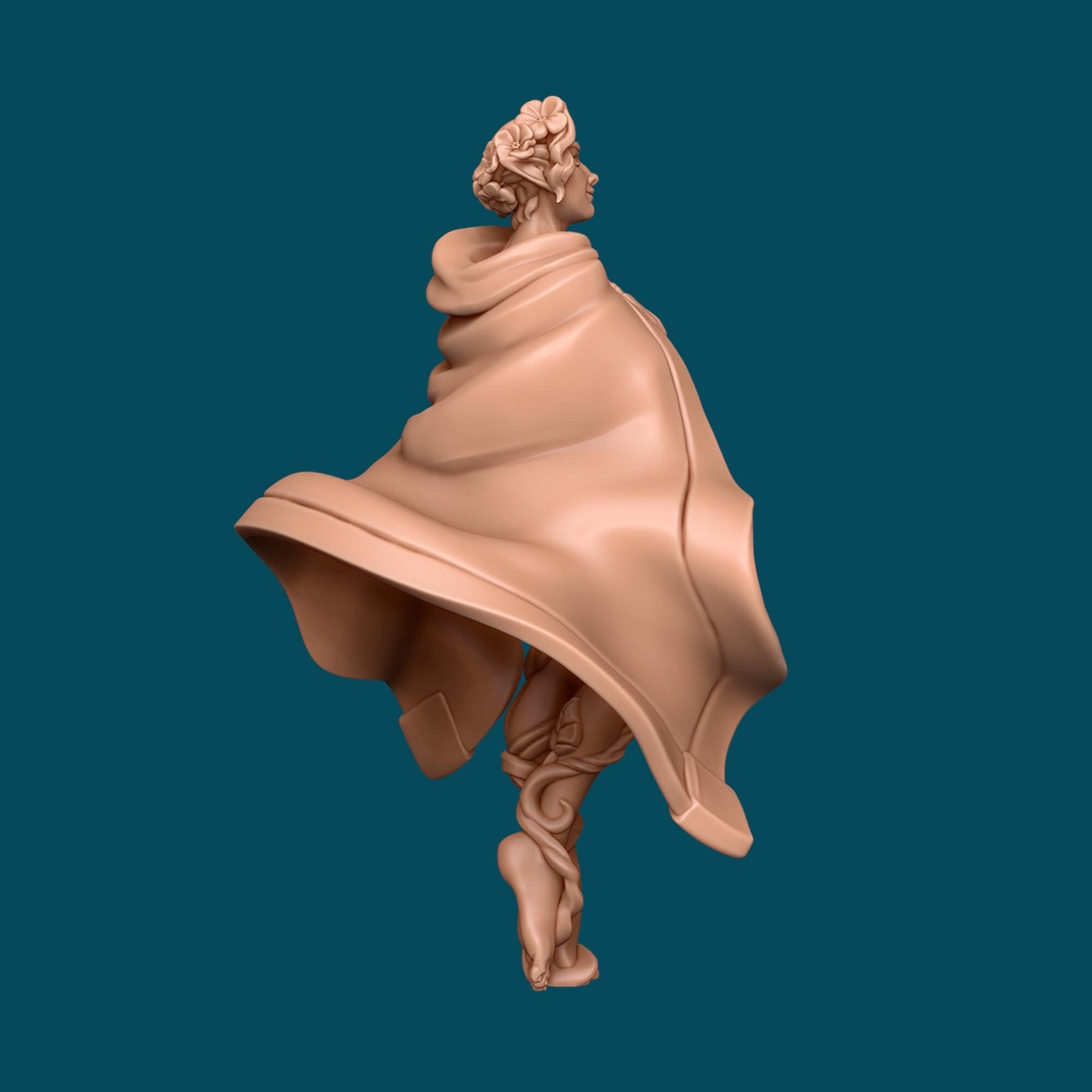 Phlox, Blissful Elf Miniature - Awkward Penguin’s Minis - 28mm / 32mm / 36mm