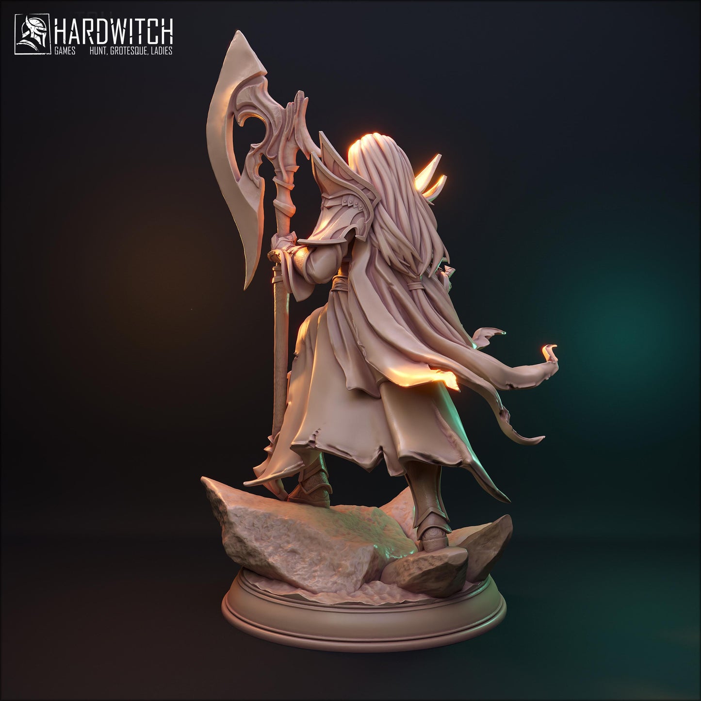 Aganar Mildt Miniature - HardWitch Games - 28mm / 32mm / 36mm / 75mm