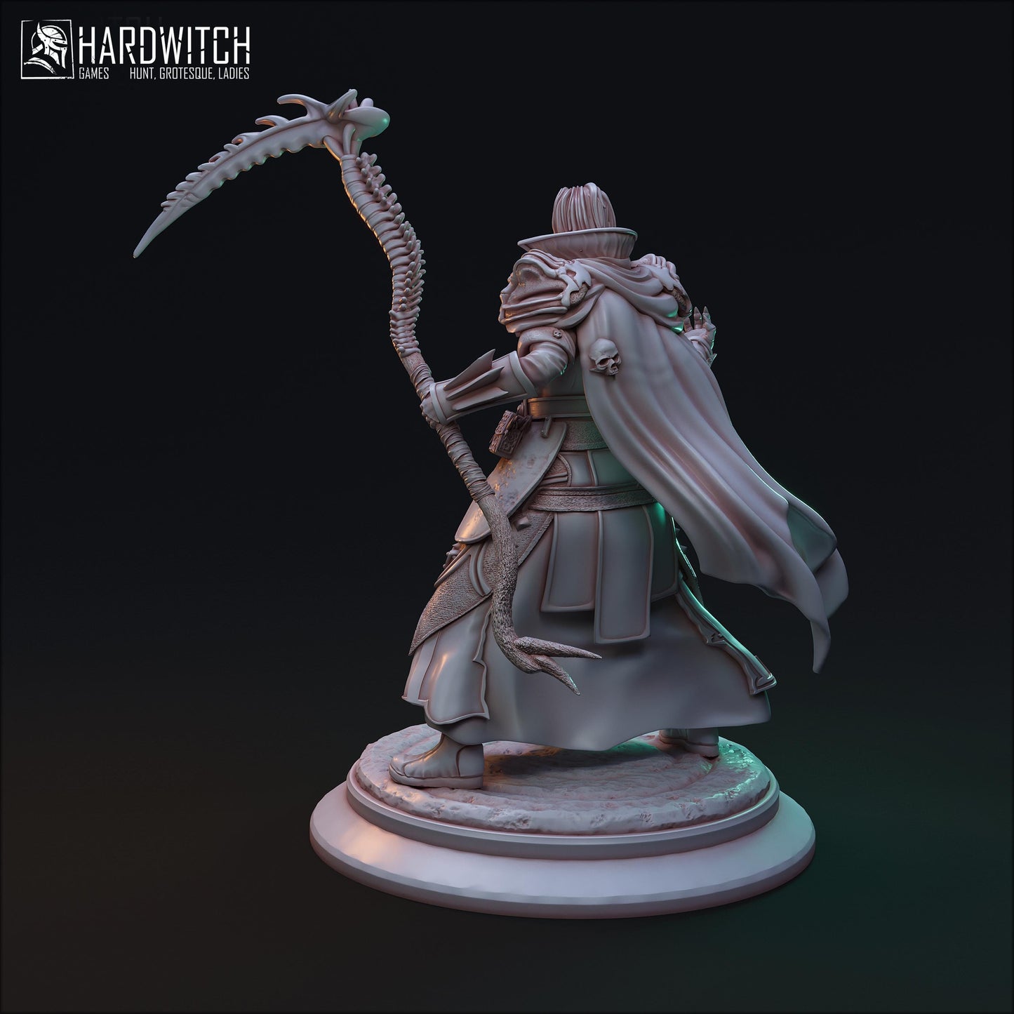 Fedar Plagas Miniature - HardWitch Games - 28mm / 32mm / 36mm / 75mm