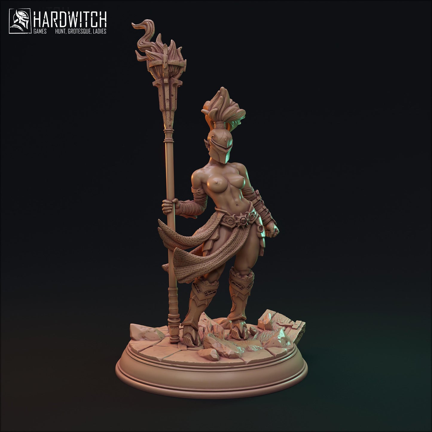 Galatea Padaris Miniature (Standard & NSFW Variations) - HardWitch Games - 28mm / 32mm / 36mm / 75mm