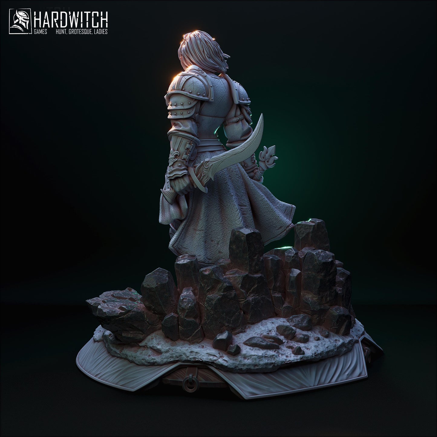 Tyrese Santim Miniature (Standard & Alternate Variations) - HardWitch Games - 28mm / 32mm / 36mm / 75mm