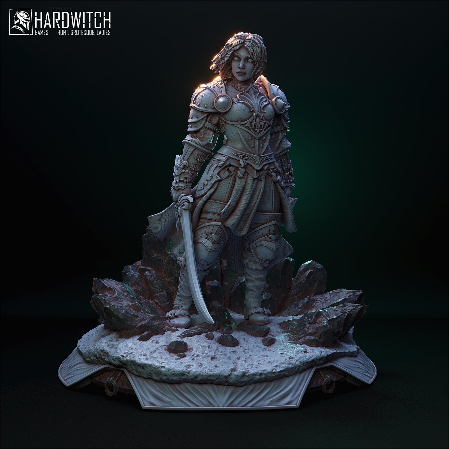 Tyrese Santim Miniature (Standard & Alternate Variations) - HardWitch Games - 28mm / 32mm / 36mm / 75mm