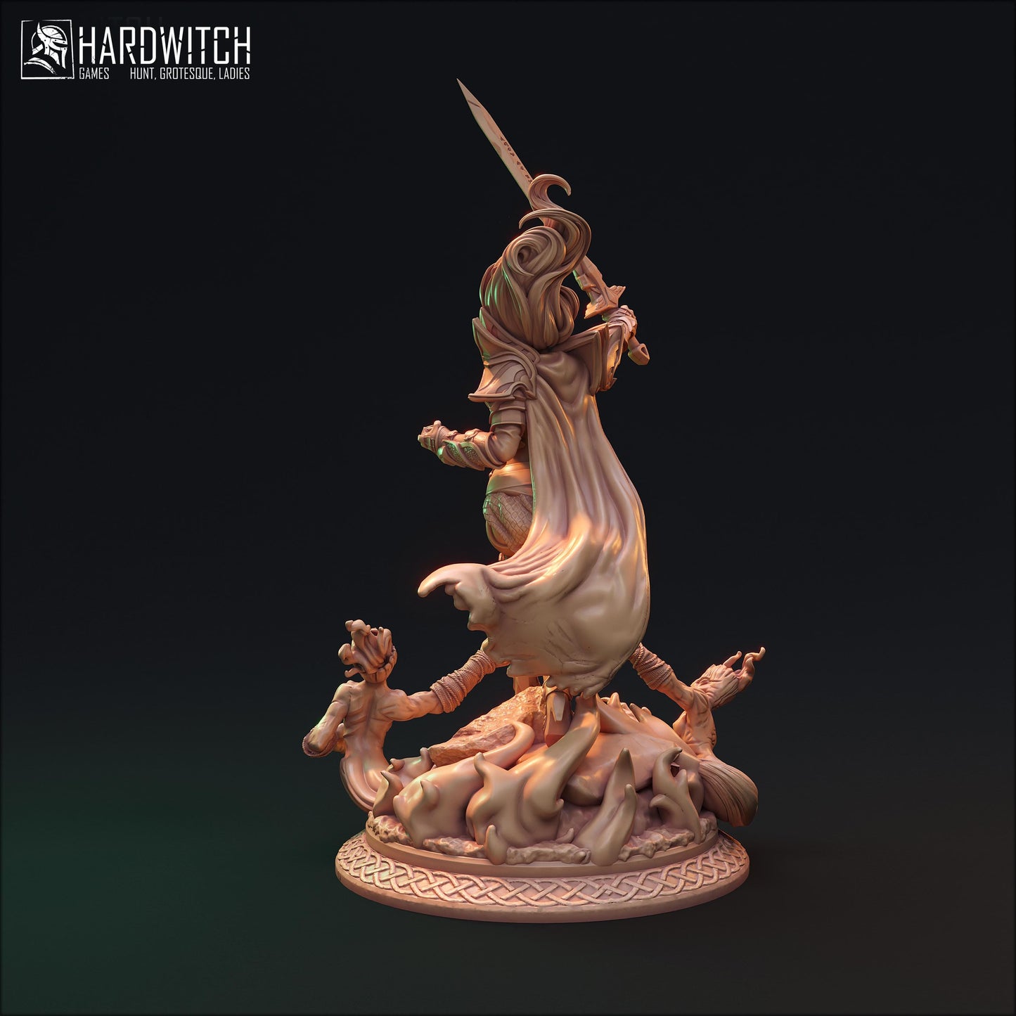 Vekhir Dettar Miniature (Standard & NSFW Variations) - HardWitch Games - 28mm / 32mm / 36mm / 75mm