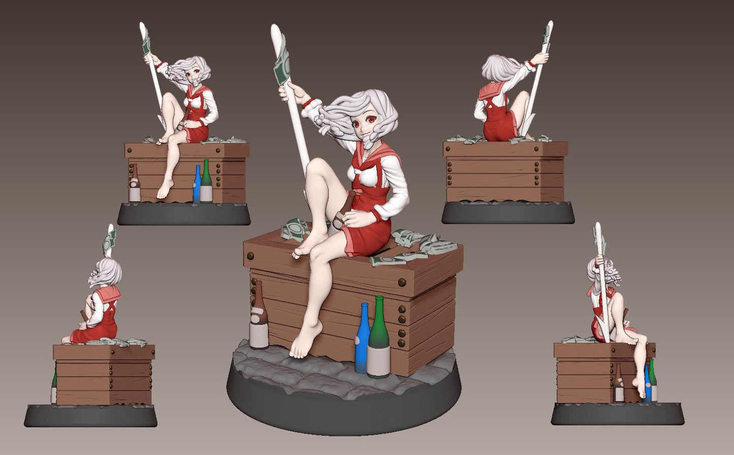 Decoy Serpent Princess Miniature - LPOMC - 28mm / 32mm / 36mm