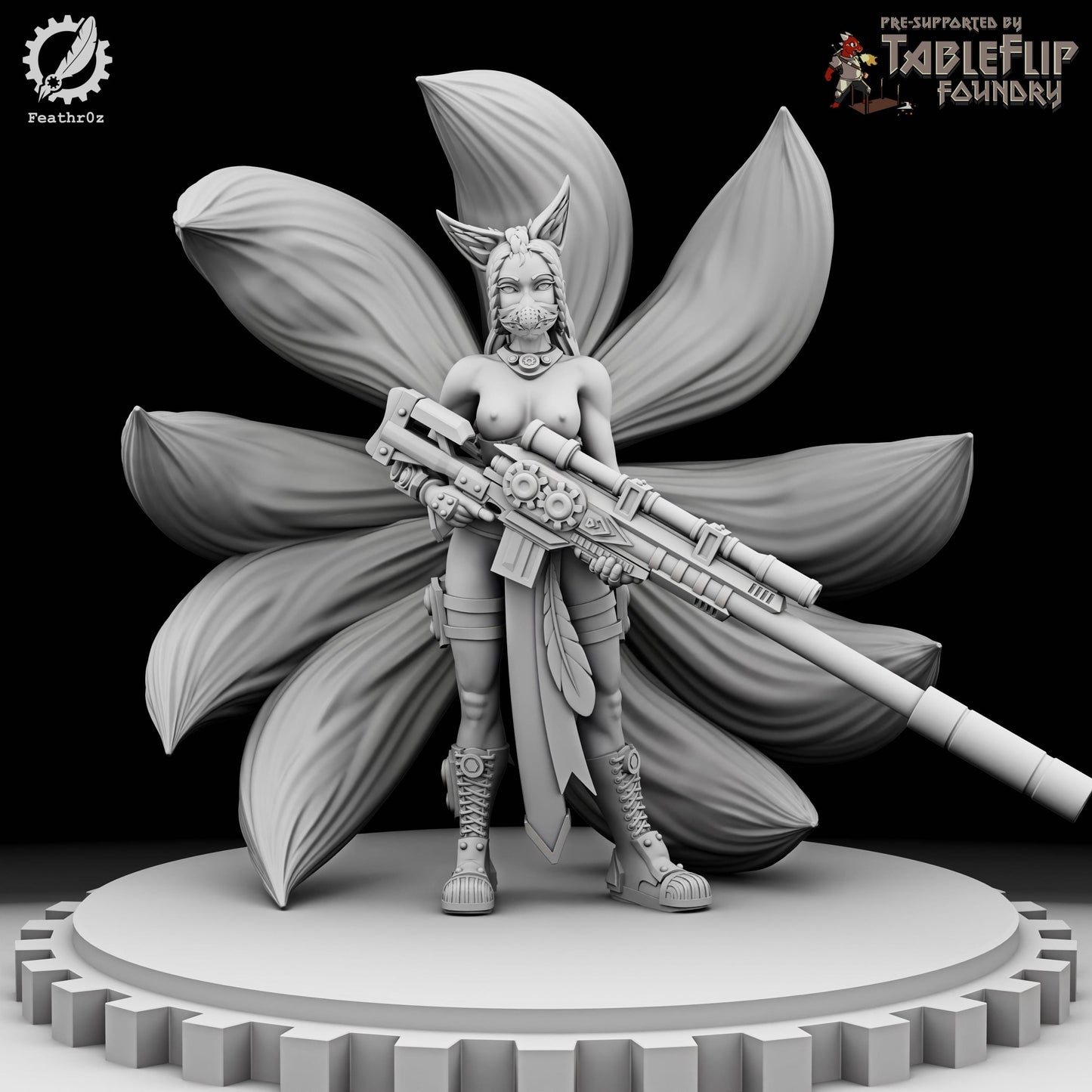 Aurora Vanguard HV Rifle Sergeant 001 (Standard & NSFW Variations) - Feathr0z - 32mm