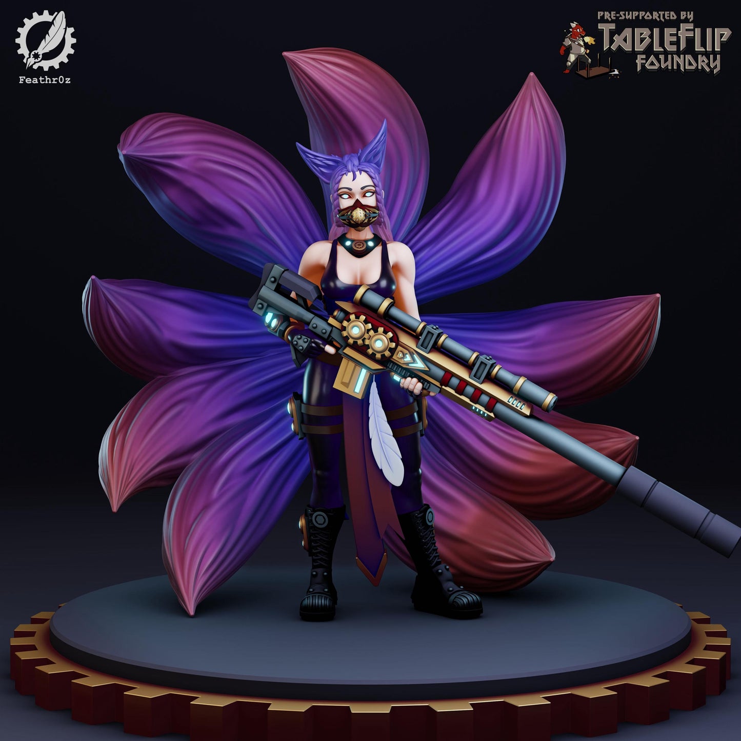 Aurora Vanguard HV Rifle Sergeant 001 (Standard & NSFW Variations) - Feathr0z - 32mm