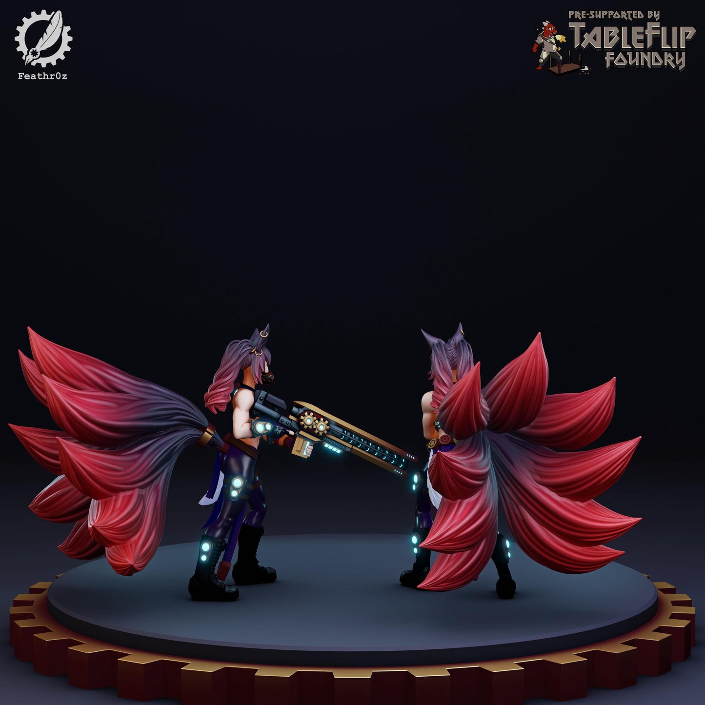 Aurora Vanguard HV Rifle Sergeant 002 (Standard & NSFW Variations) - Feathr0z - 32mm