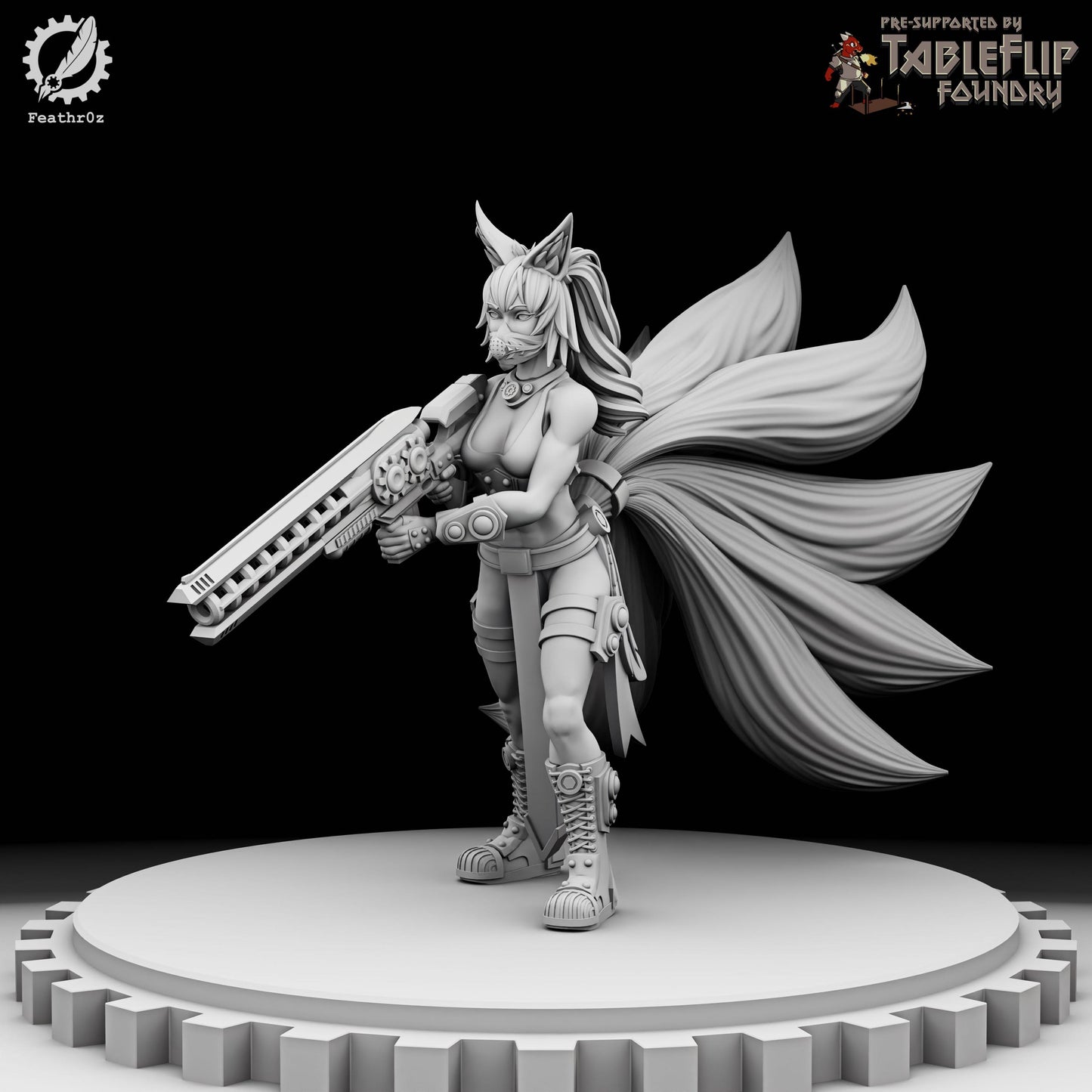 Aurora Vanguard HV Rifle Sergeant 002 (Standard & NSFW Variations) - Feathr0z - 32mm