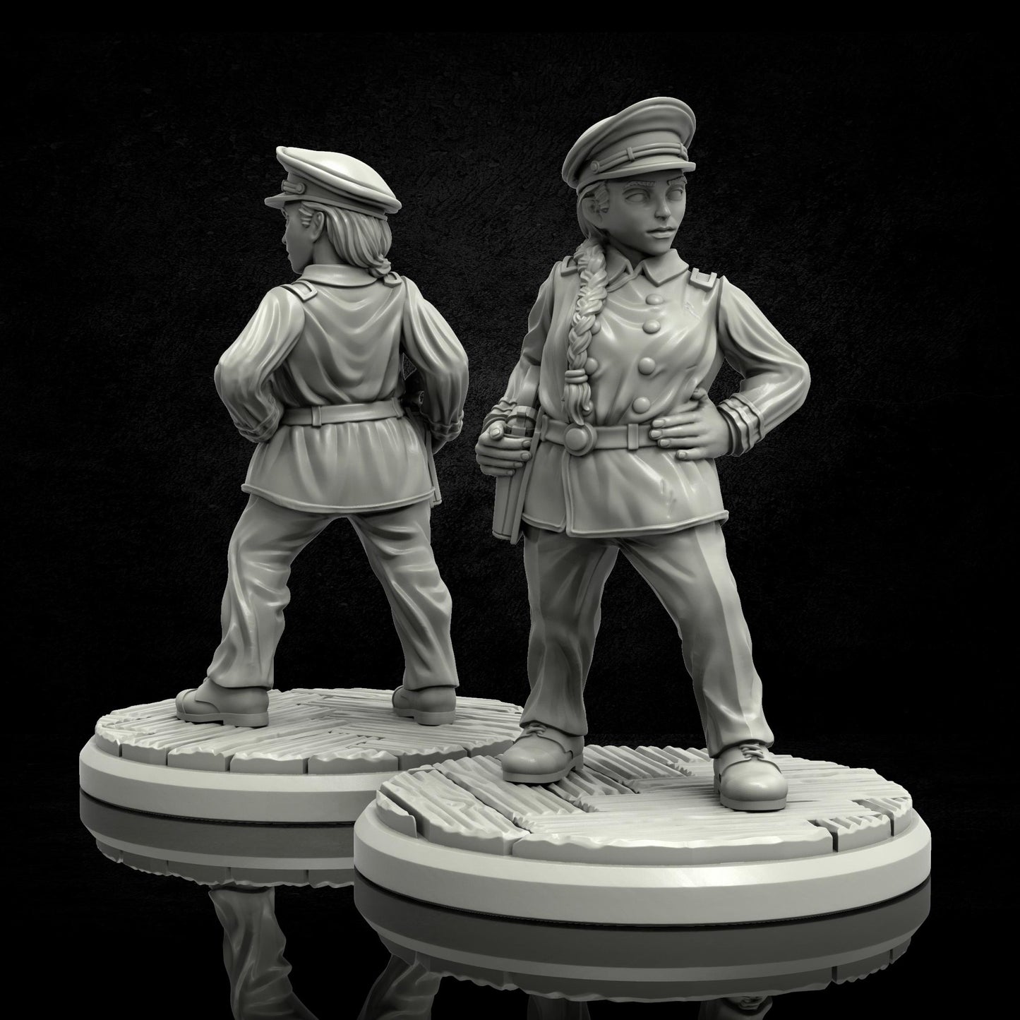Unfathomable: Abyssal Character Miniatures Set - Adaevy Creations - 28mm / 32mm / 36mm
