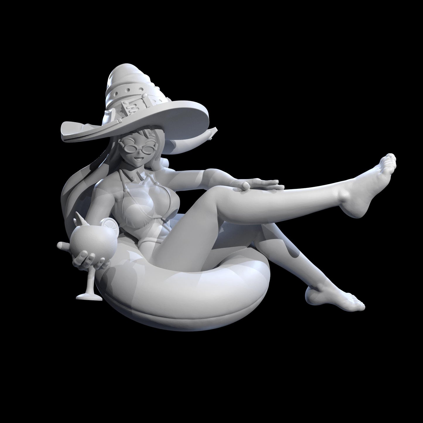 Arcane Tutor Miniature (Standard & Beach Variations) - Juancho's Minis - 28mm / 32mm / 36mm / 75mm