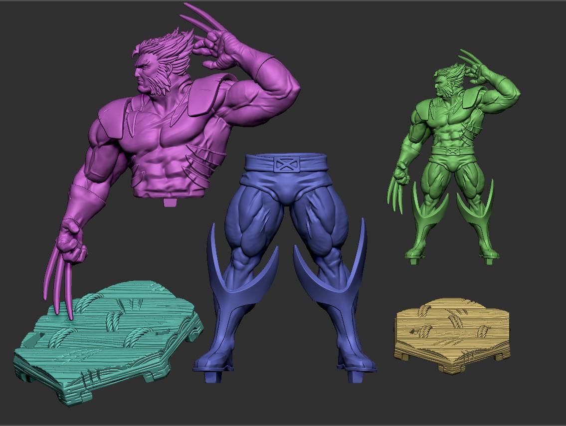 Berkserker Badger Miniature (2 Variations) - DraGun Studios - 28mm / 32mm / 36mm / 75mm