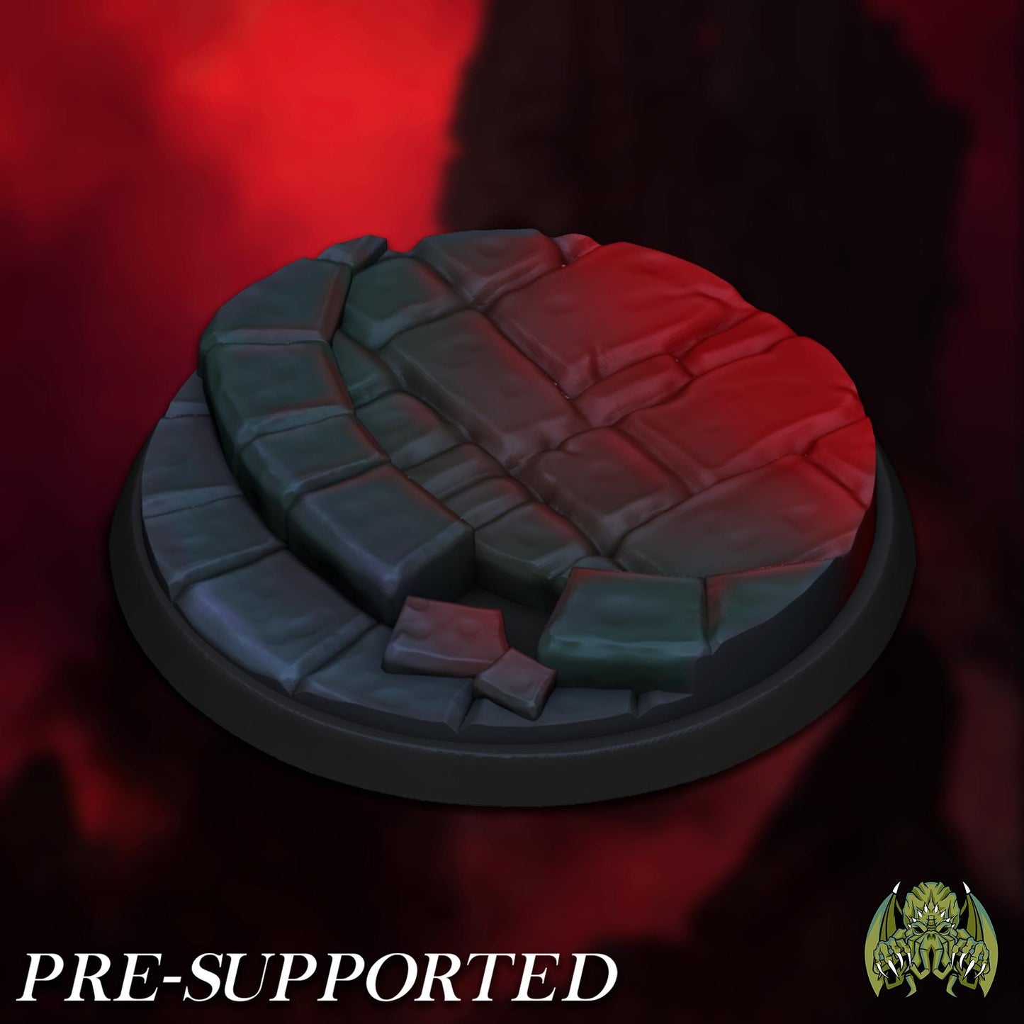 Bandit Miniature Base - Miniatures of Madness - 25mm / 32mm / 36mm