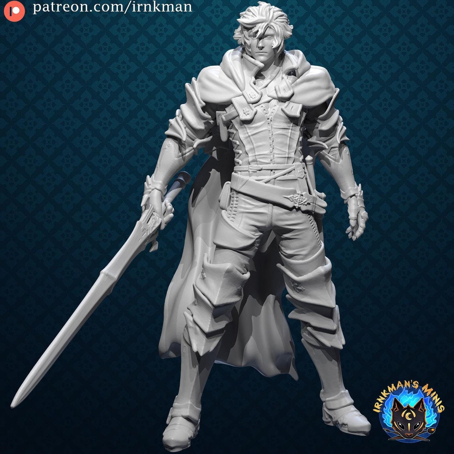 Phoenix Knight Miniature - Irnkman's Minis - 28mm / 32mm / 36mm