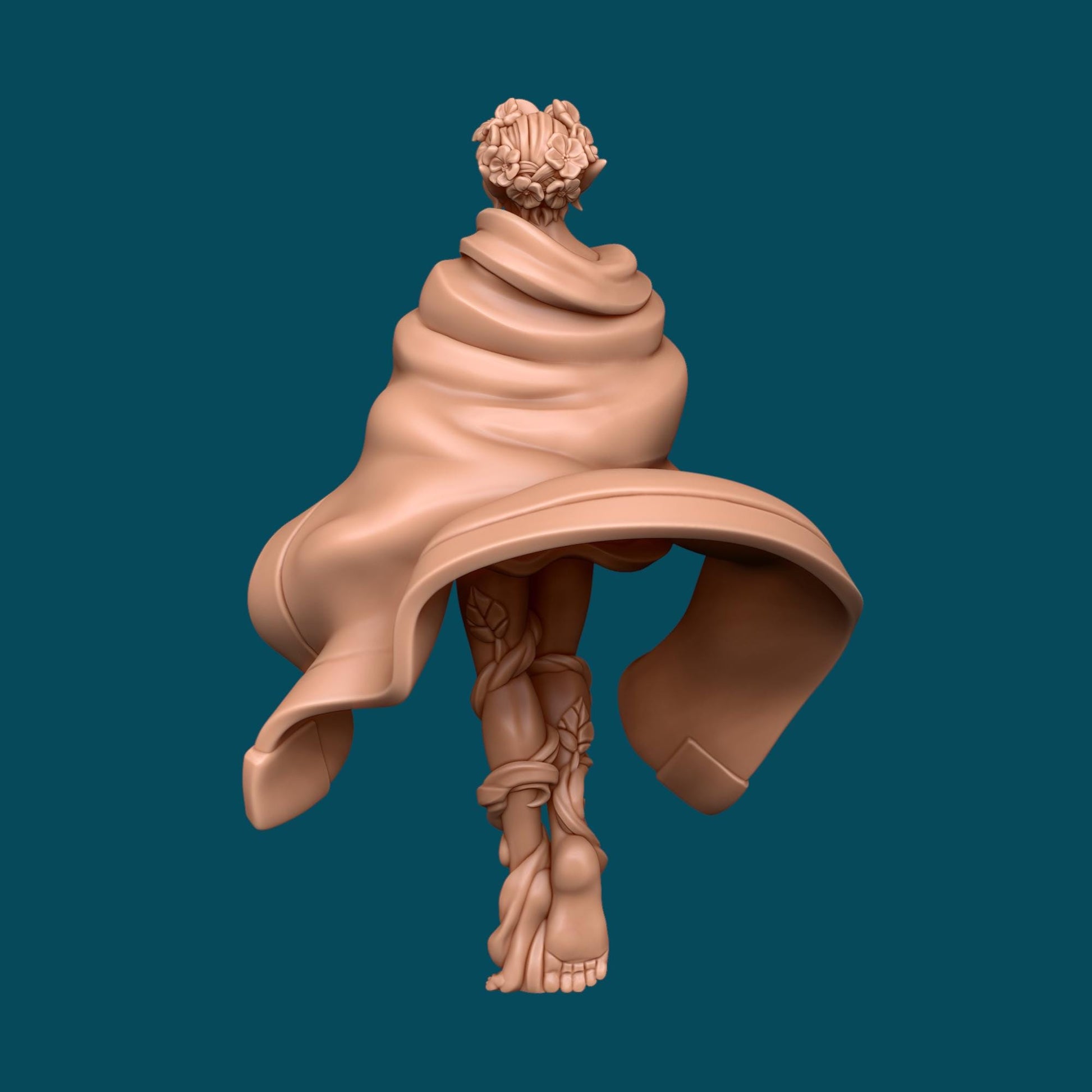 Phlox, Blissful Elf Miniature - Awkward Penguin’s Minis - 28mm / 32mm / 36mm