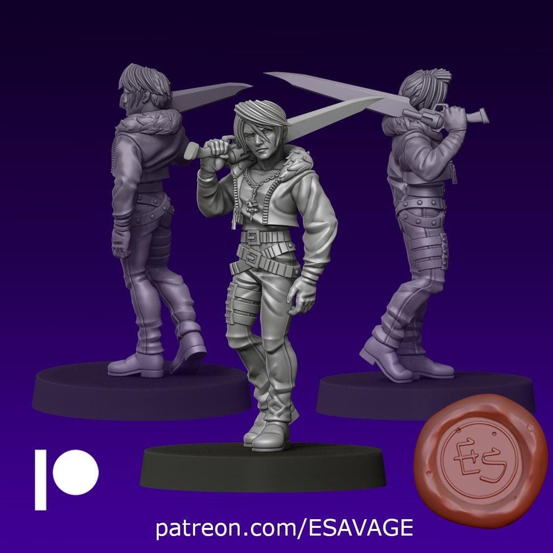 Lionheart Miniature - Ethan Savage Studios - 28mm / 32mm / 36mm