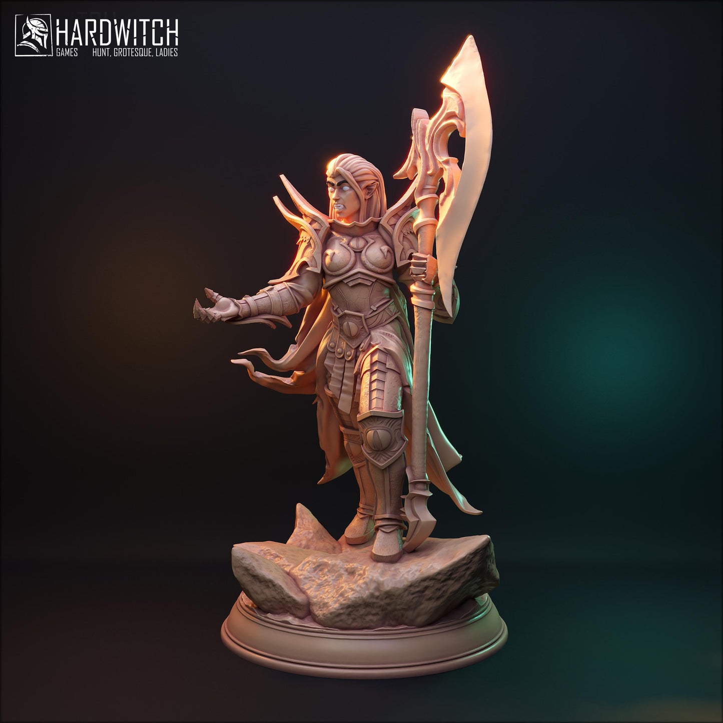 Aganar Mildt Miniature - HardWitch Games - 28mm / 32mm / 36mm / 75mm