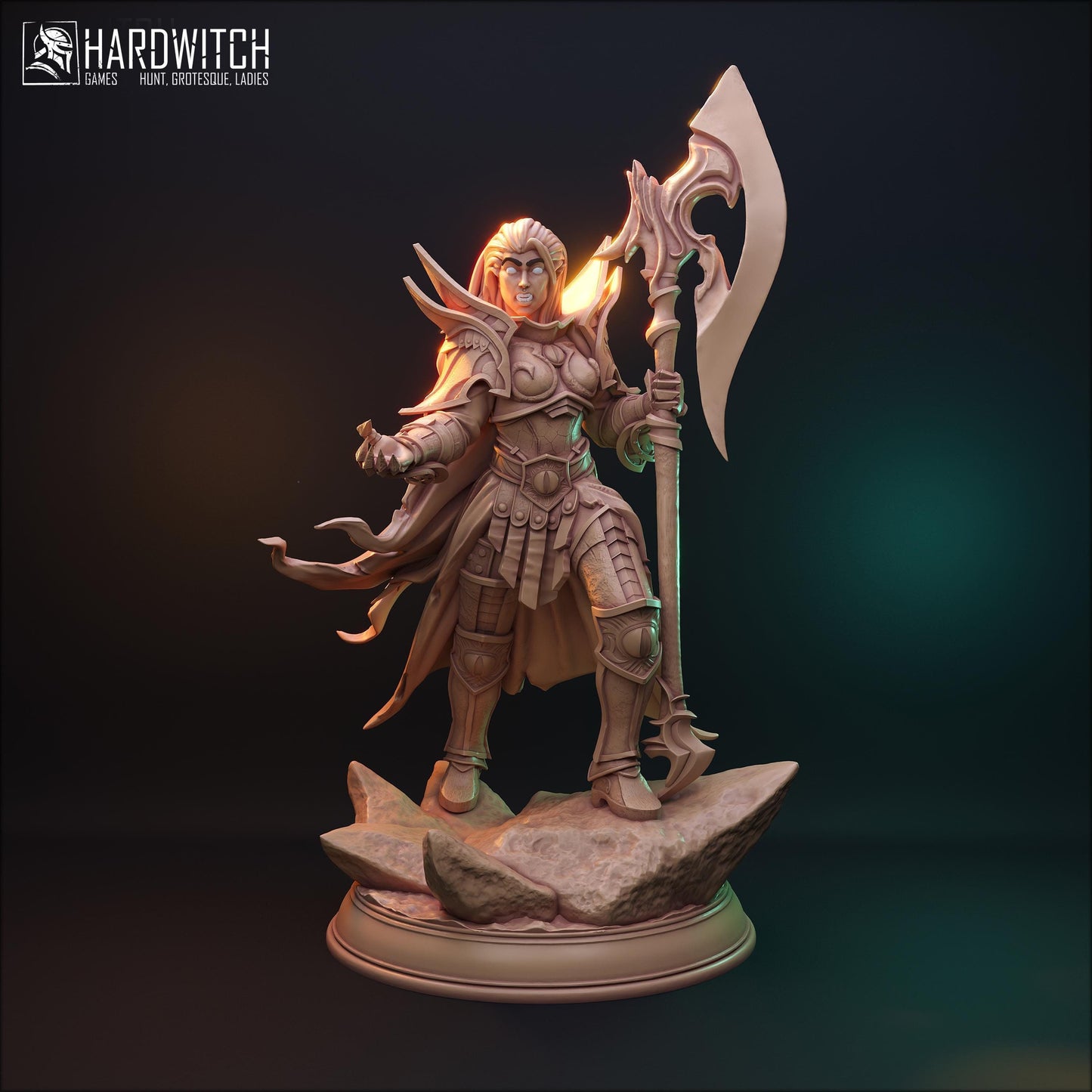Aganar Mildt Miniature - HardWitch Games - 28mm / 32mm / 36mm / 75mm