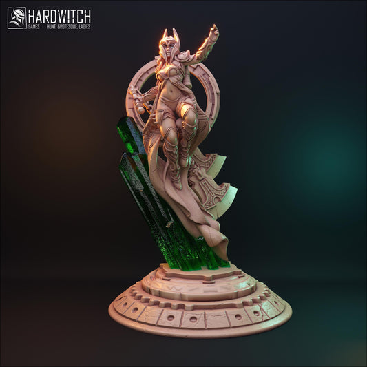 Freya Alexander Miniature (Standard & NSFW Variations) - HardWitch Games - 28mm / 32mm / 36mm / 75mm / 100mm