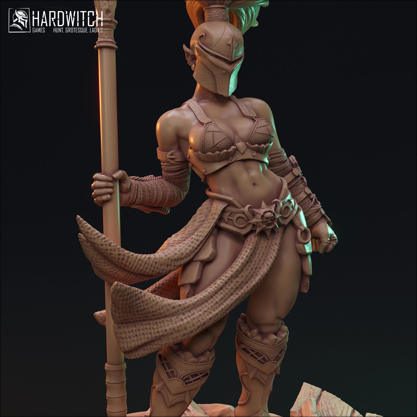 Galatea Padaris Miniature (Standard & NSFW Variations) - HardWitch Games - 28mm / 32mm / 36mm / 75mm