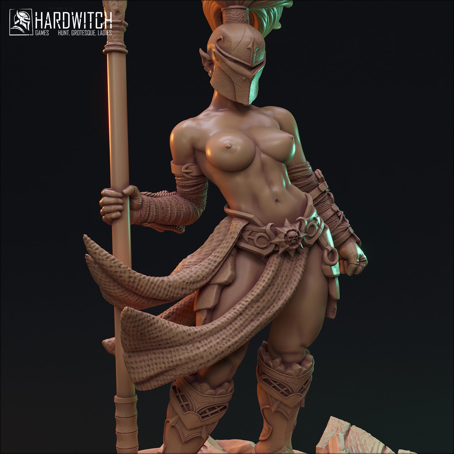 Galatea Padaris Miniature (Standard & NSFW Variations) - HardWitch Games - 28mm / 32mm / 36mm / 75mm