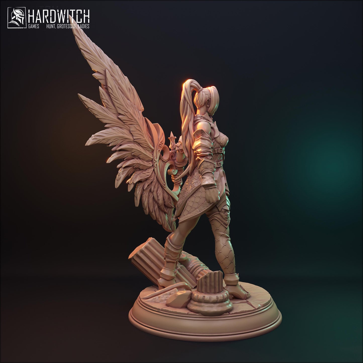 Matia Kaba Miniature (Standard & NSFW Variations) - HardWitch Games - 28mm / 32mm / 36mm / 75mm