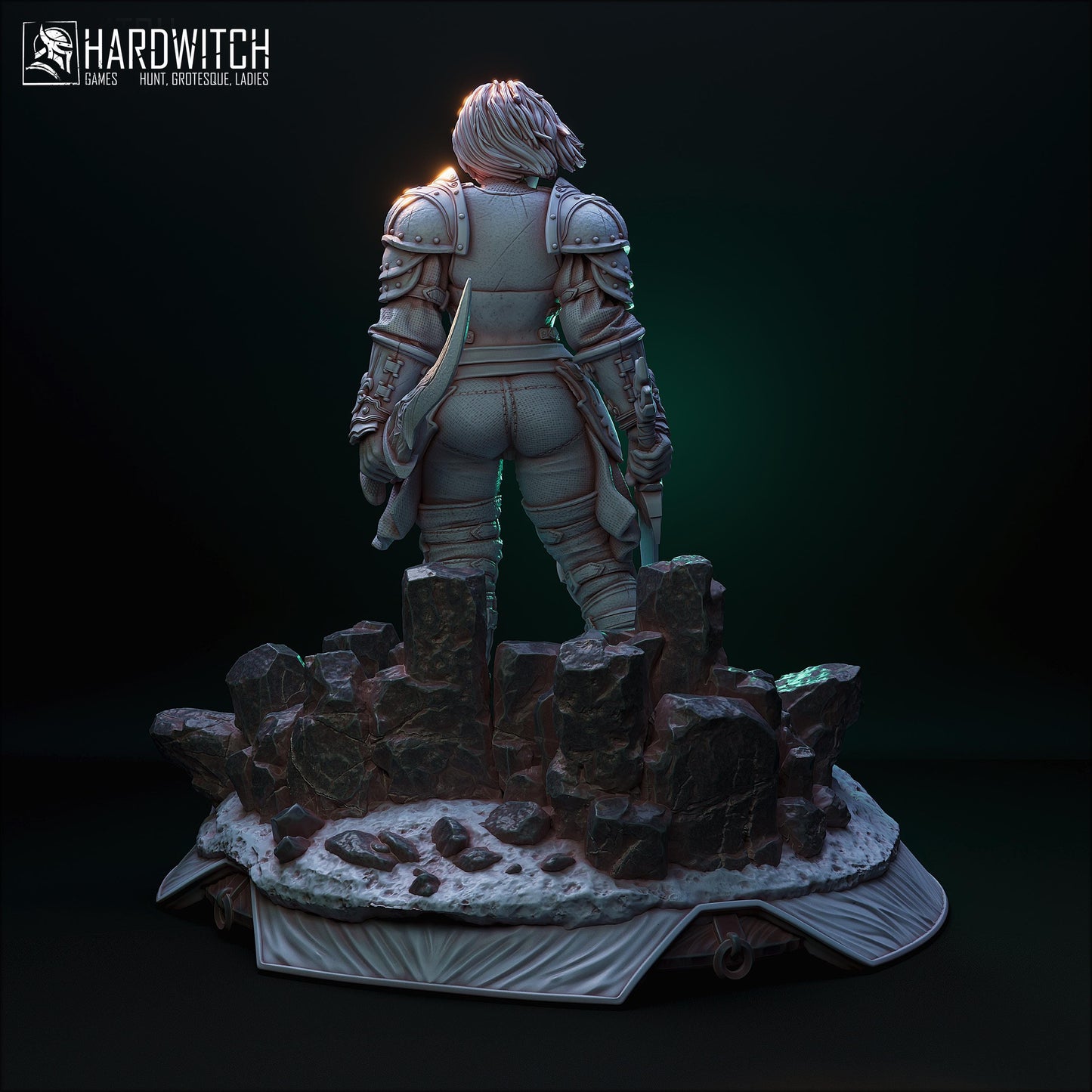 Tyrese Santim Miniature (Standard & Alternate Variations) - HardWitch Games - 28mm / 32mm / 36mm / 75mm