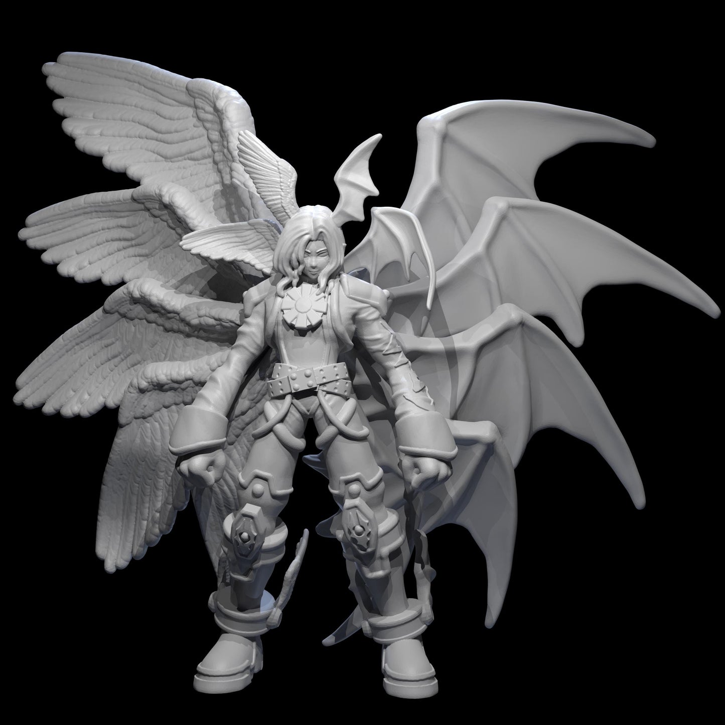 Lucemon Digivolution Line Miniatures - Irnkman's Minis