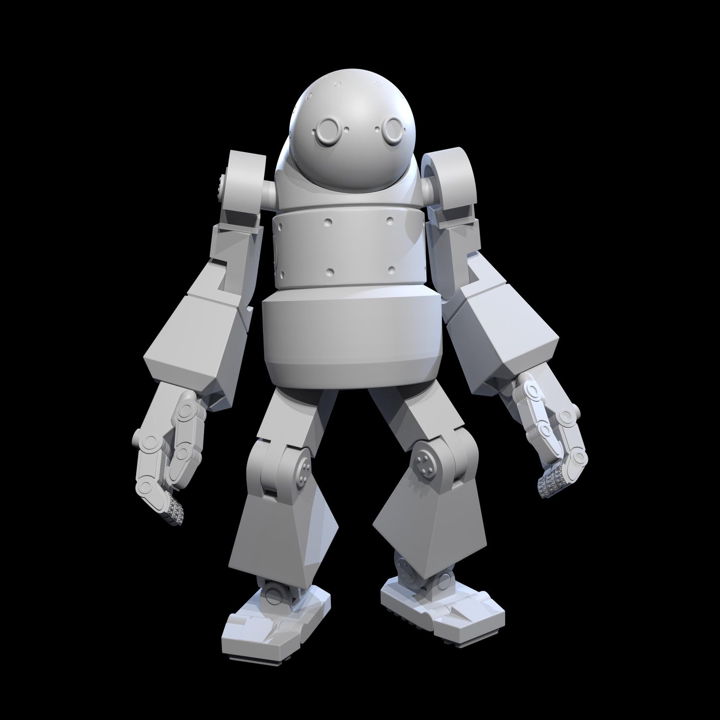 Enhanced Automaton Miniature (5 Variations) - Ethan Savage Studios - 28mm / 32mm / 36mm