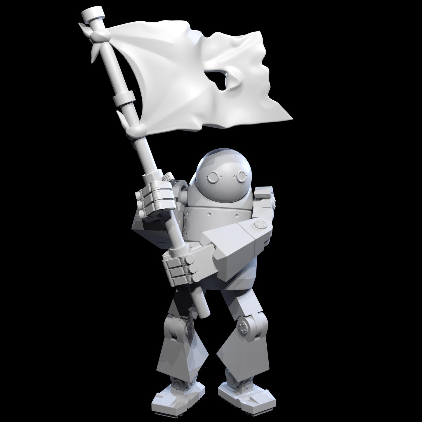Enhanced Automaton Miniature (5 Variations) - Ethan Savage Studios - 28mm / 32mm / 36mm