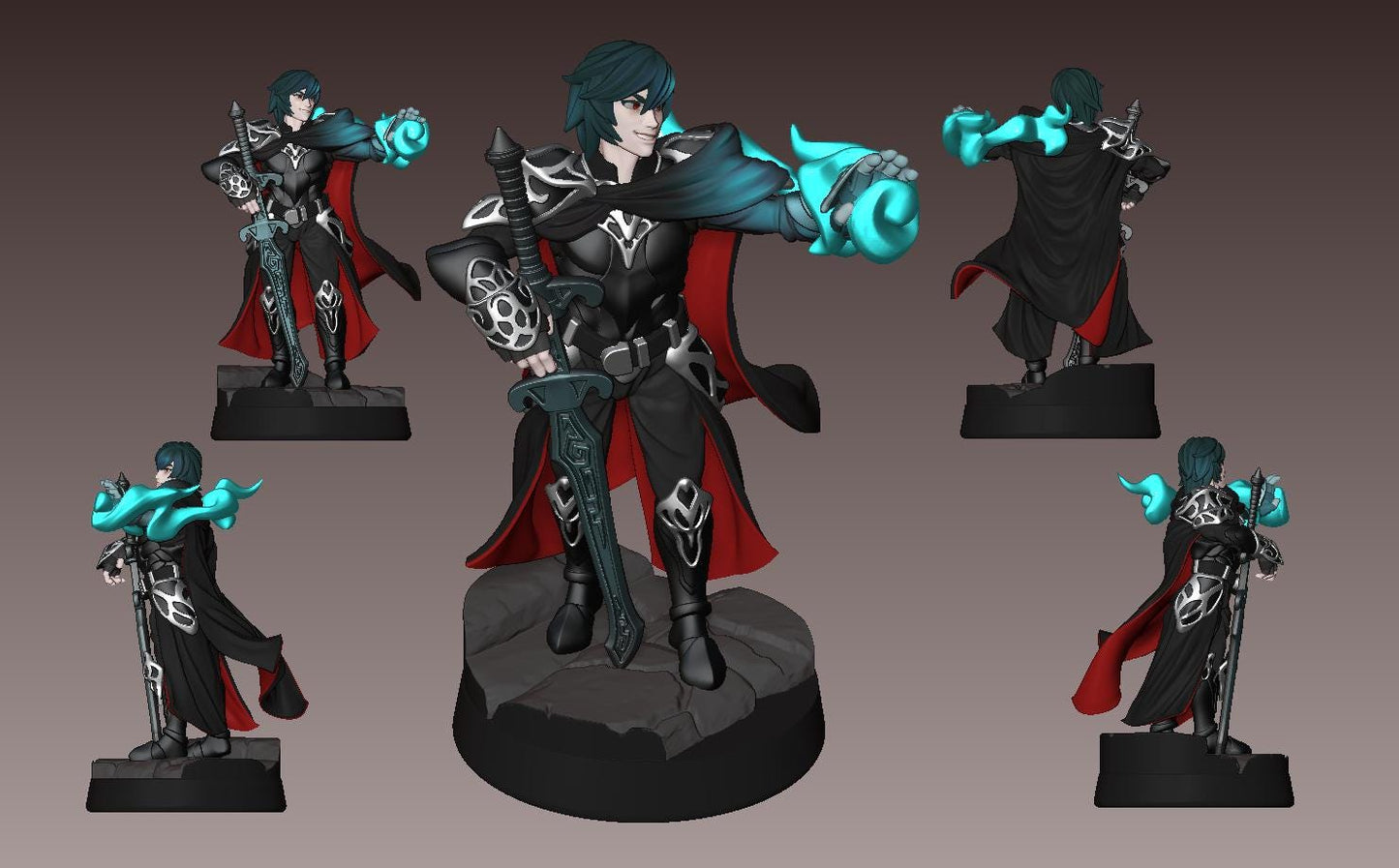 Yaeldrin, Nightwhisper Miniature - LPOMC - 28mm / 32mm / 36mm