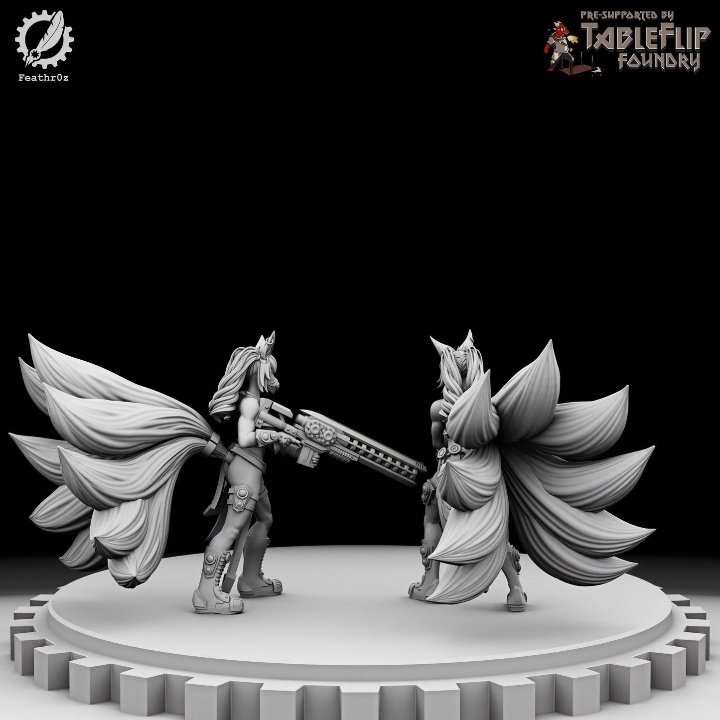 Aurora Vanguard HV Rifle Sergeant 002 (Standard & NSFW Variations) - Feathr0z - 32mm