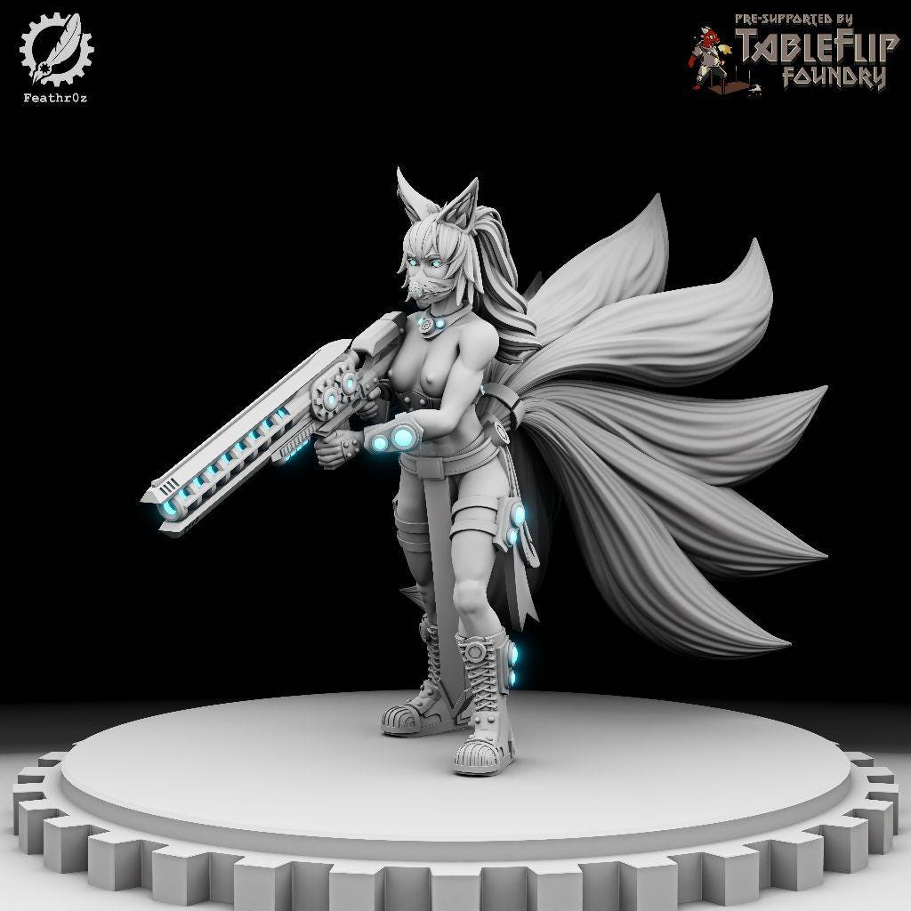 Aurora Vanguard HV Rifle Sergeant 002 (Standard & NSFW Variations) - Feathr0z - 32mm