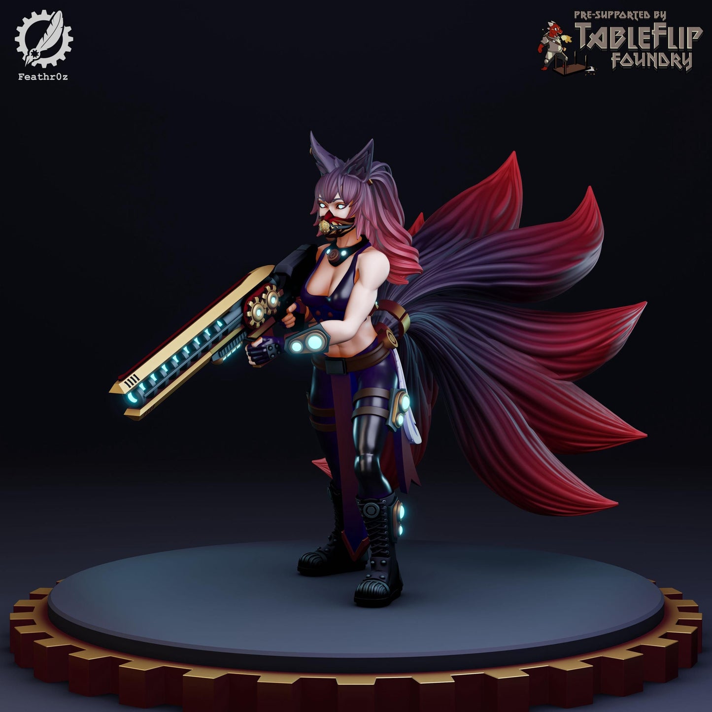 Aurora Vanguard HV Rifle Sergeant 002 (Standard & NSFW Variations) - Feathr0z - 32mm