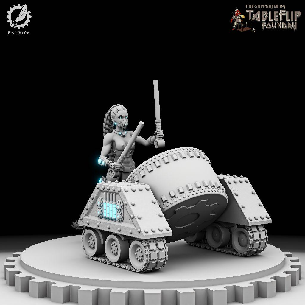 Aurora Vanguard Drummer 002 (Standard & NSFW Variations) - Feathr0z - 32mm