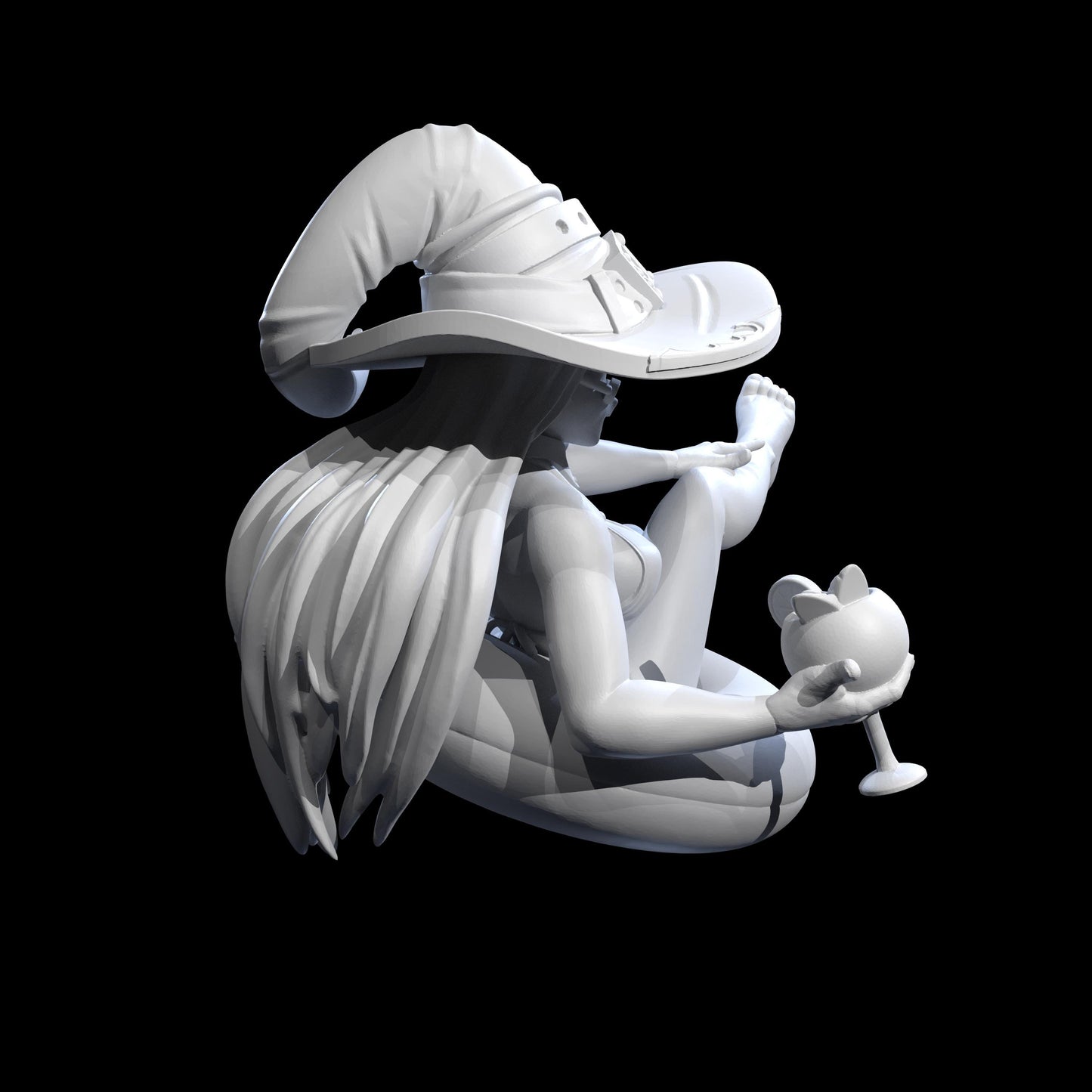 Arcane Tutor Miniature (Standard & Beach Variations) - Juancho's Minis - 28mm / 32mm / 36mm / 75mm