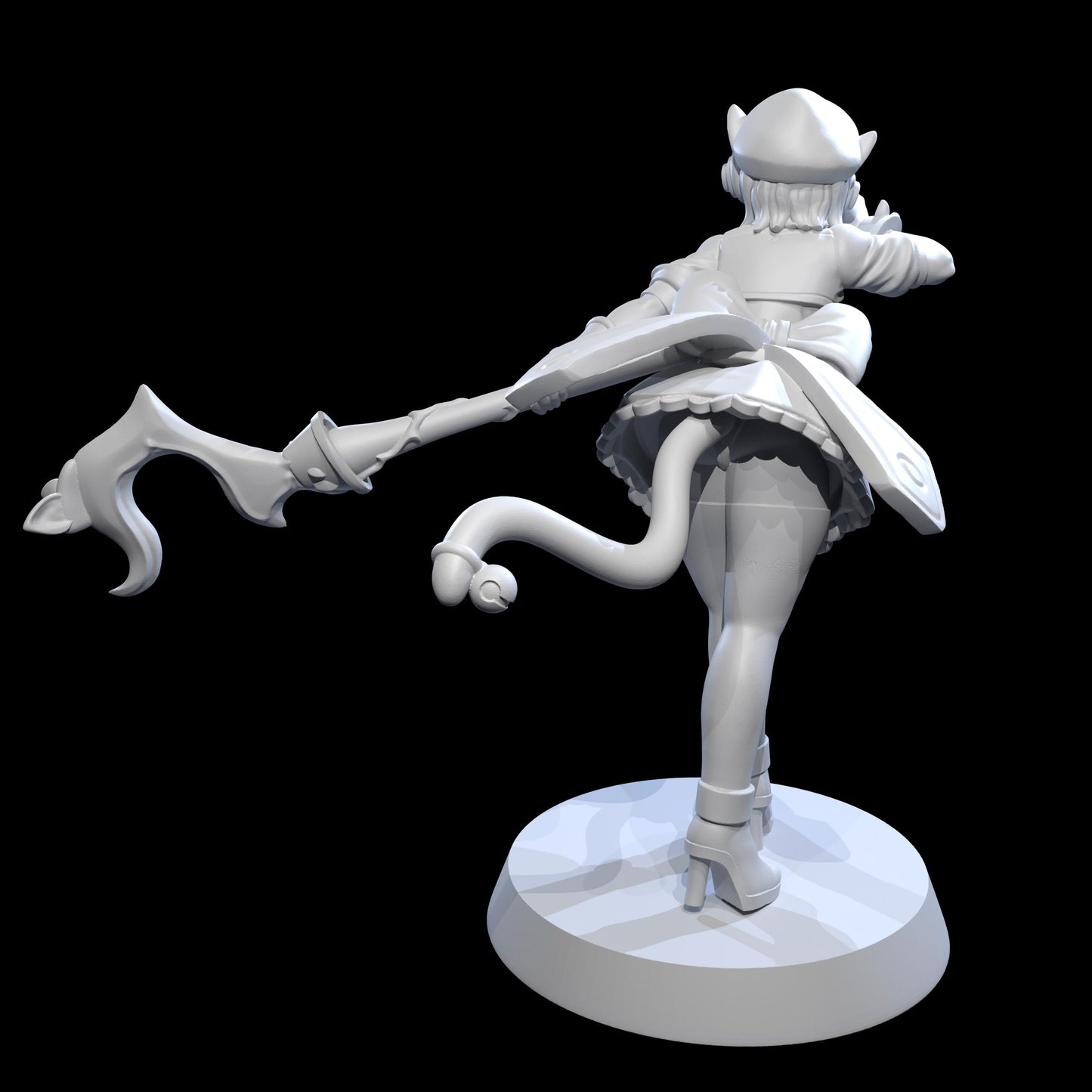 Spirit Leader Miniature (Standard & Beach Variations) - Juancho's Minis - 28mm / 32mm / 36mm / 75mm