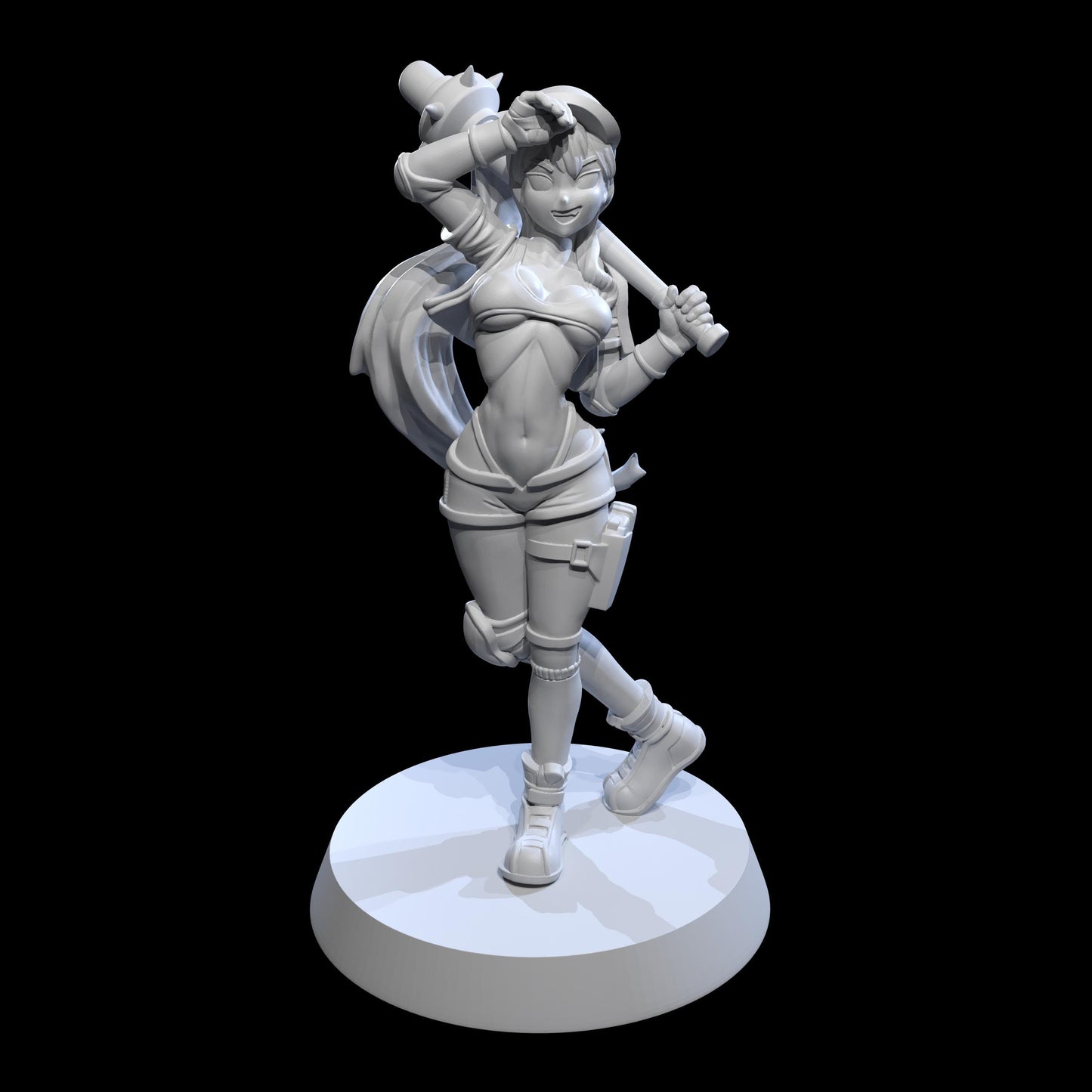 Baseball Otaku Miniature (Standard & Beach Variations) - Juancho's Minis - 28mm / 32mm / 36mm / 75mm