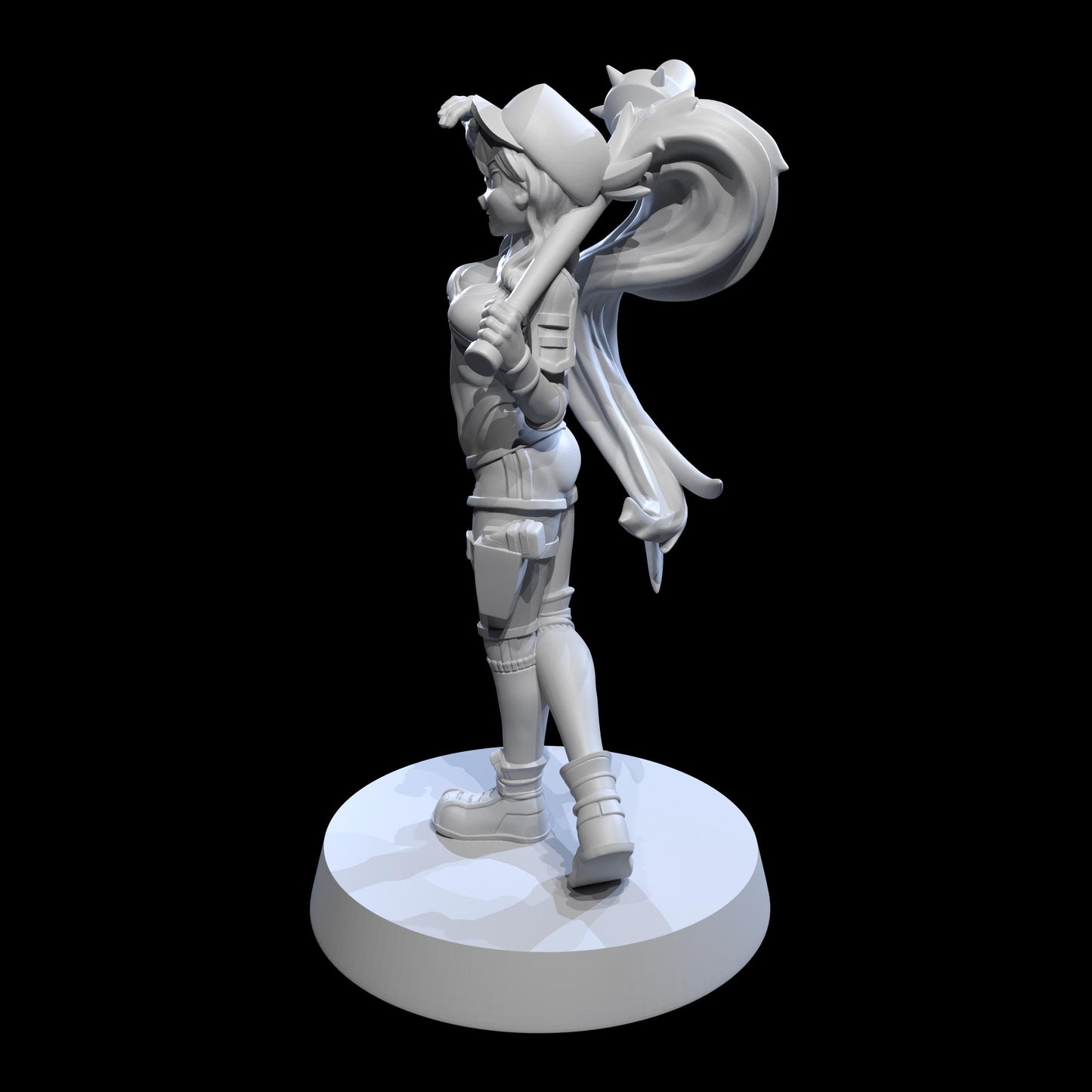 Baseball Otaku Miniature (Standard & Beach Variations) - Juancho's Minis - 28mm / 32mm / 36mm / 75mm