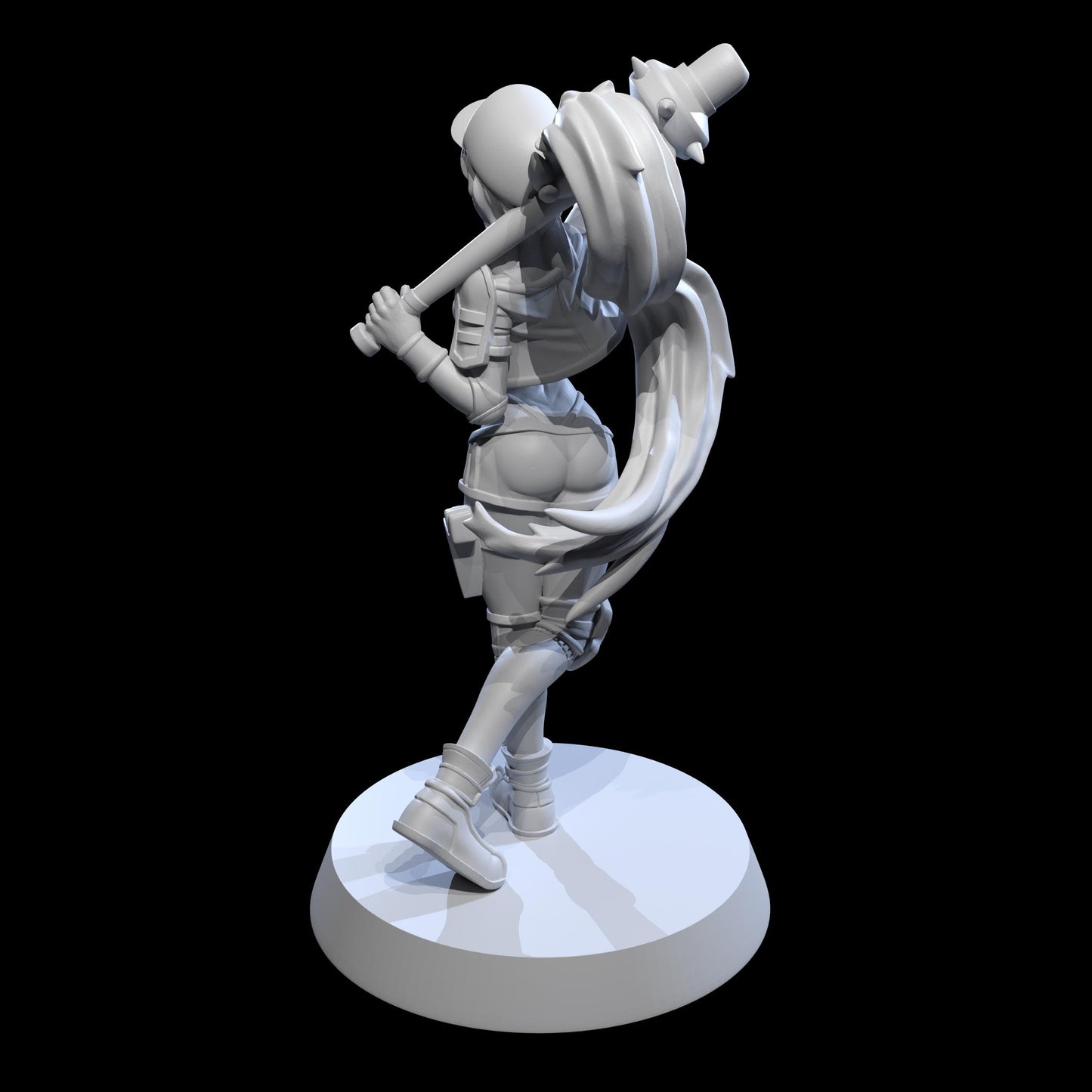 Baseball Otaku Miniature (Standard & Beach Variations) - Juancho's Minis - 28mm / 32mm / 36mm / 75mm