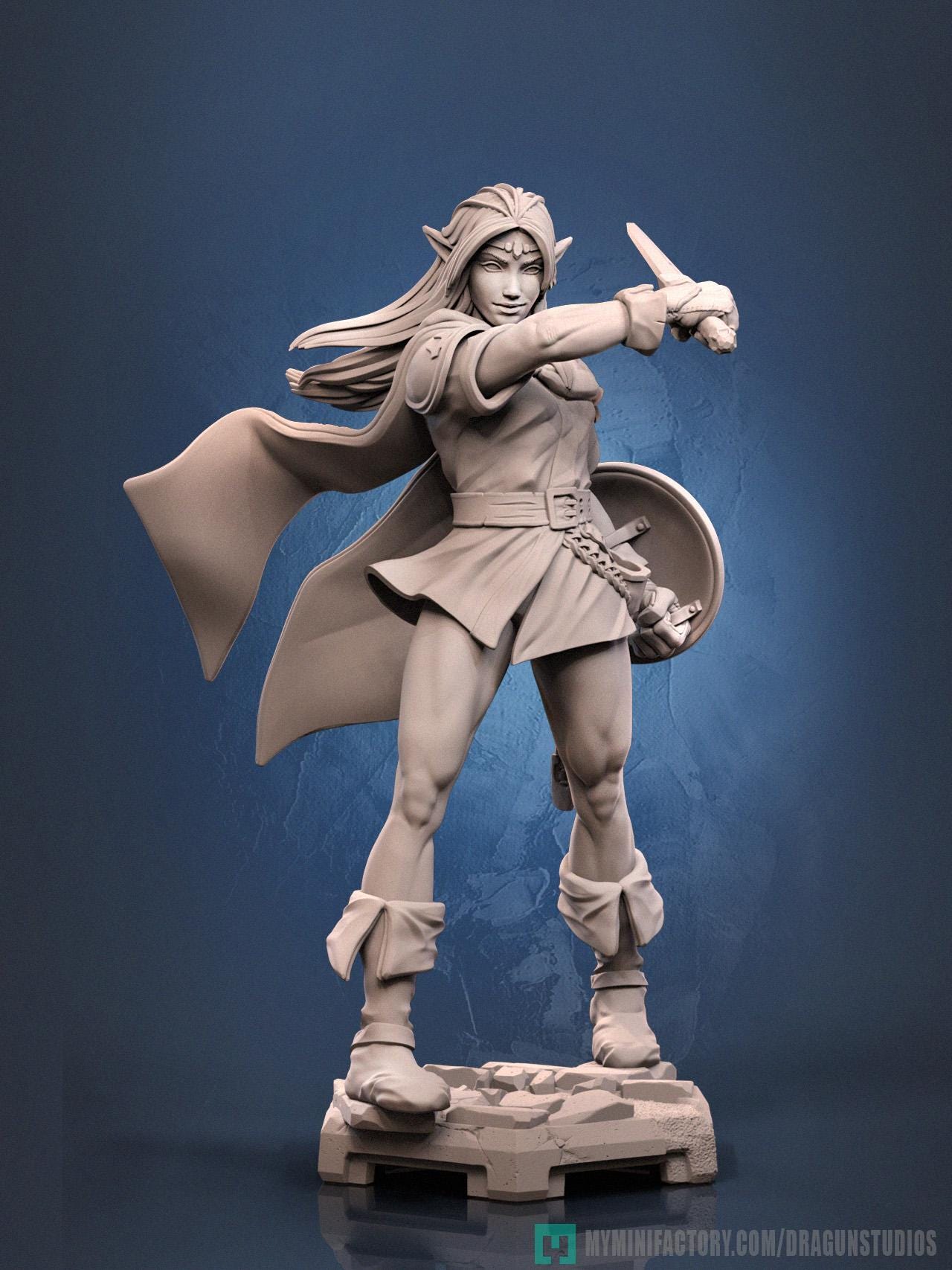 Lucia Miniature - DraGun Studios - 28mm / 32mm / 36mm / 75mm