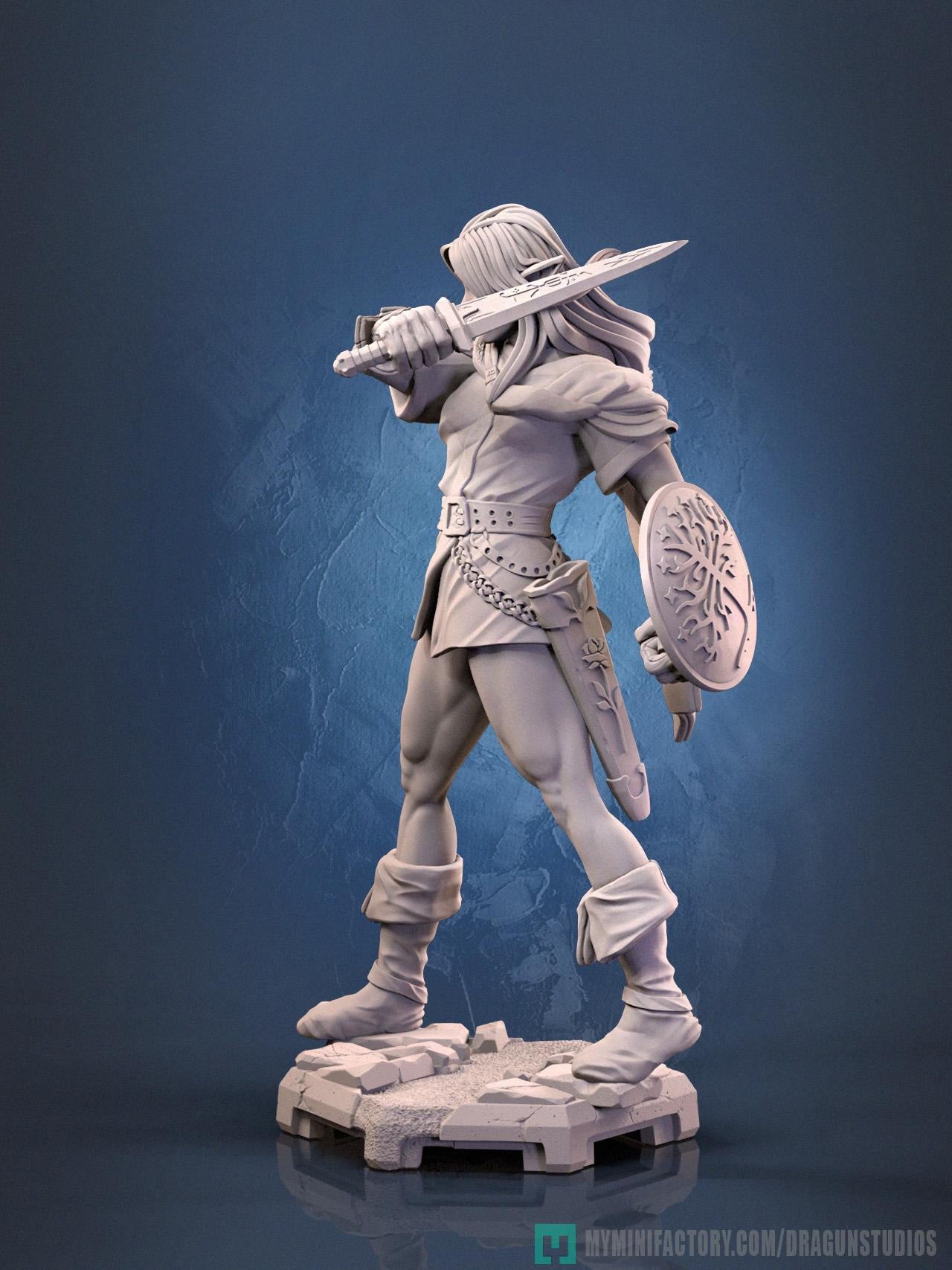 Lucia Miniature - DraGun Studios - 28mm / 32mm / 36mm / 75mm