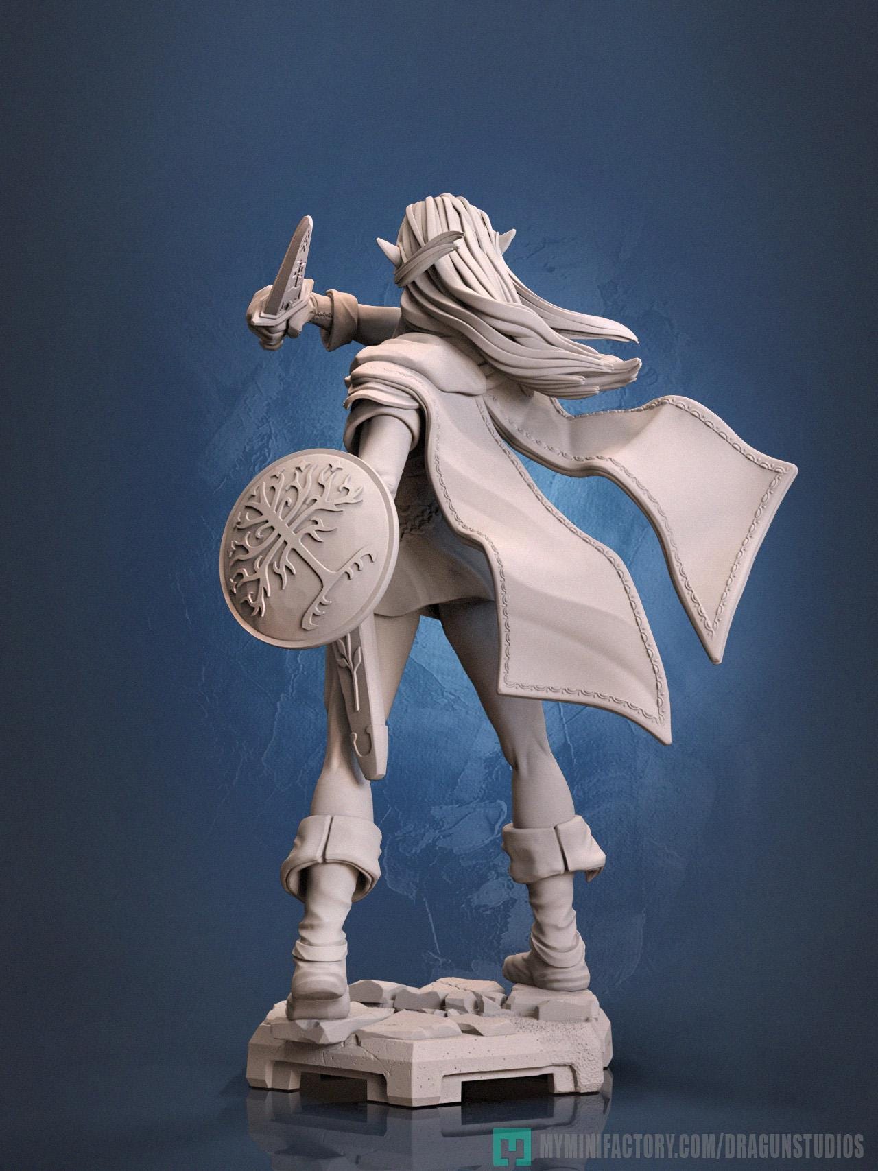 Lucia Miniature - DraGun Studios - 28mm / 32mm / 36mm / 75mm