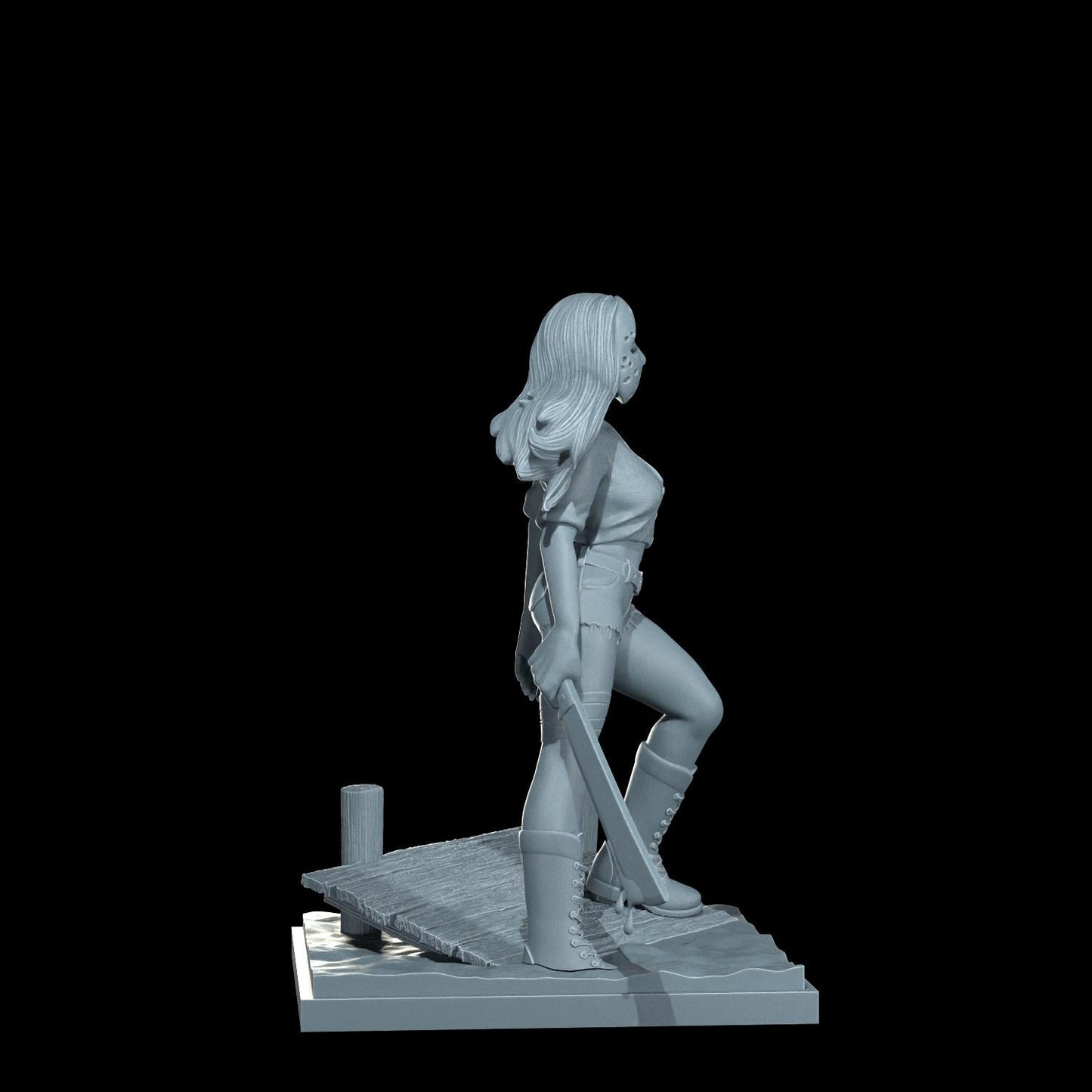 Summertime Slasher Miniature (Standard & NSFW Variations) - Cosmondo - 28mm / 32mm / 36mm / 75mm / 120mm