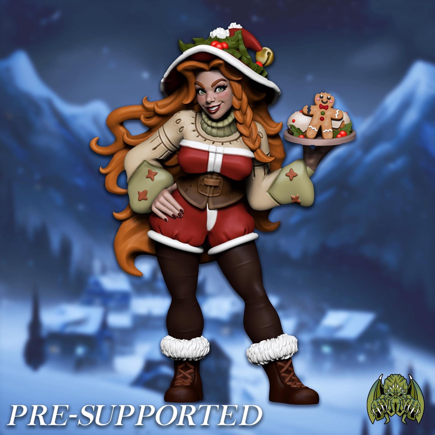 Lucy the Baker Miniature - Miniatures of Madness - 28mm / 32mm / 36mm