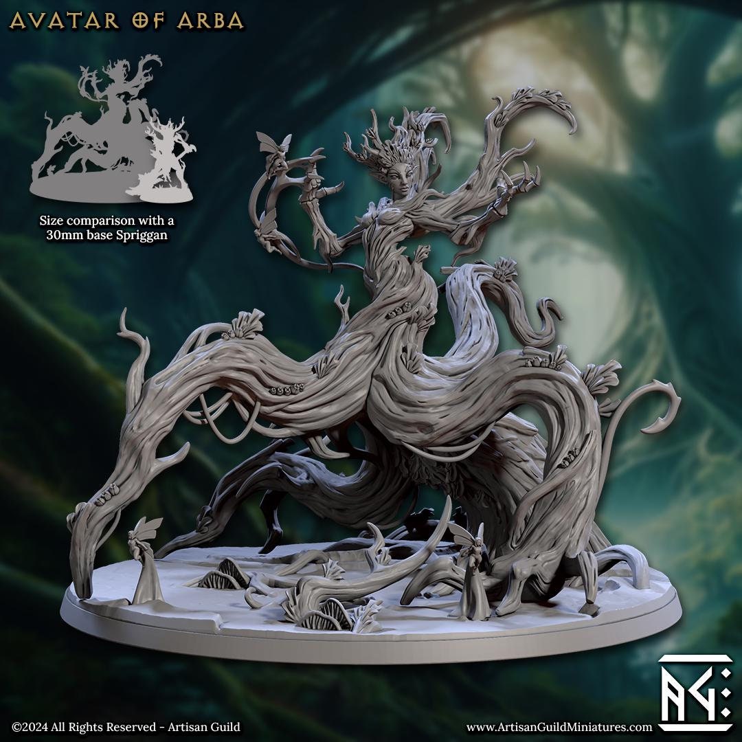 Epic Boss: Avatar of Arba Miniature - Artisan Guild - 28mm / 32mm / 36mm